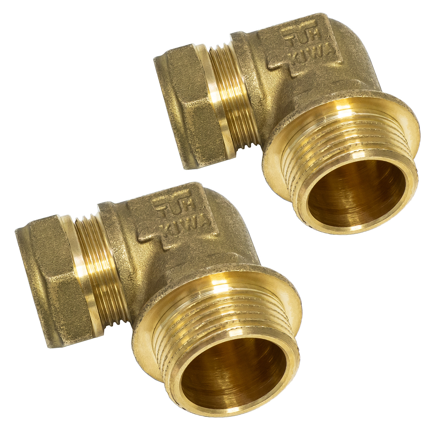 Jeu de raccords à bague de serrage angulaire 1"