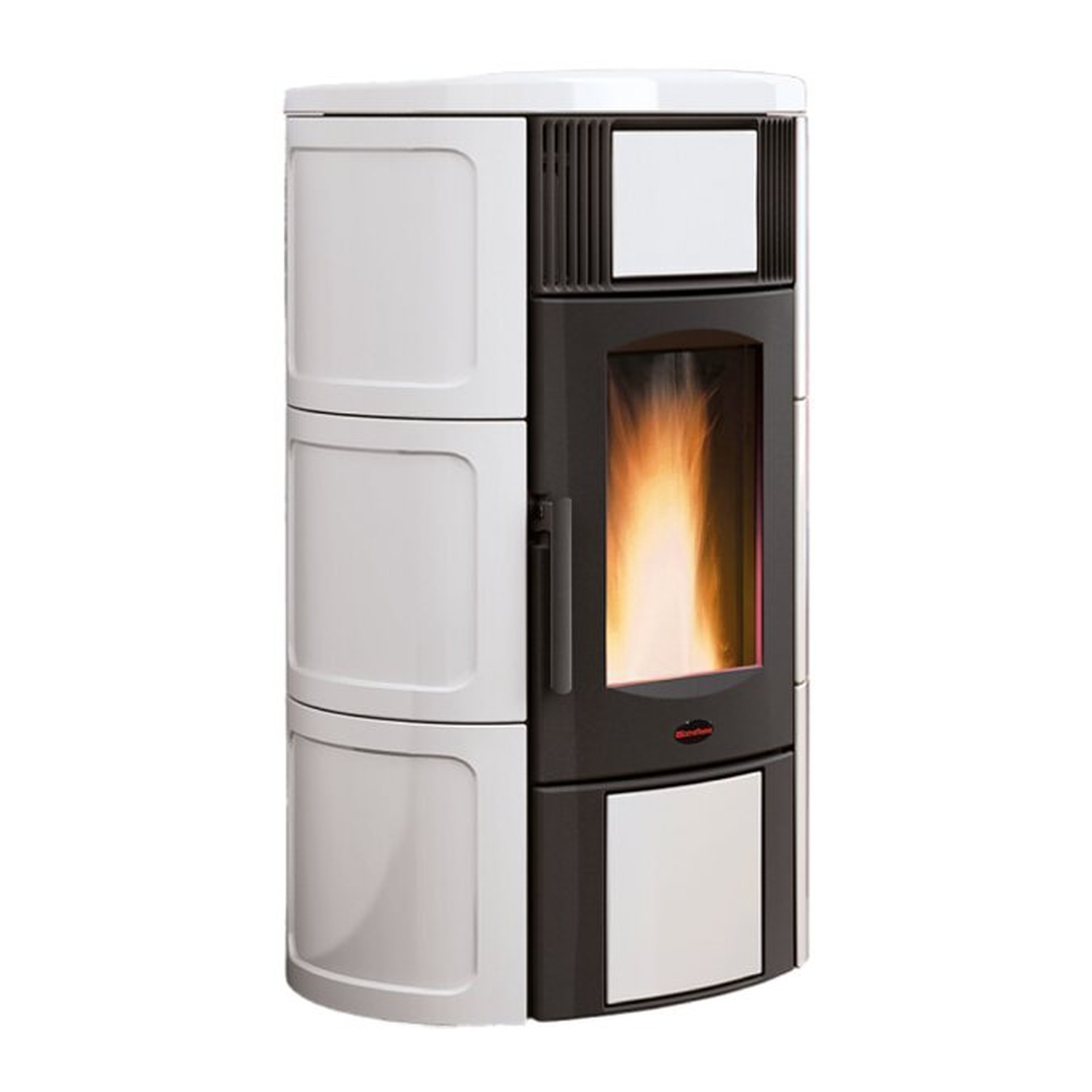 Extraflame ISIDE IDRO 5.0.16 - Blanc poêle à granulés bouilleur