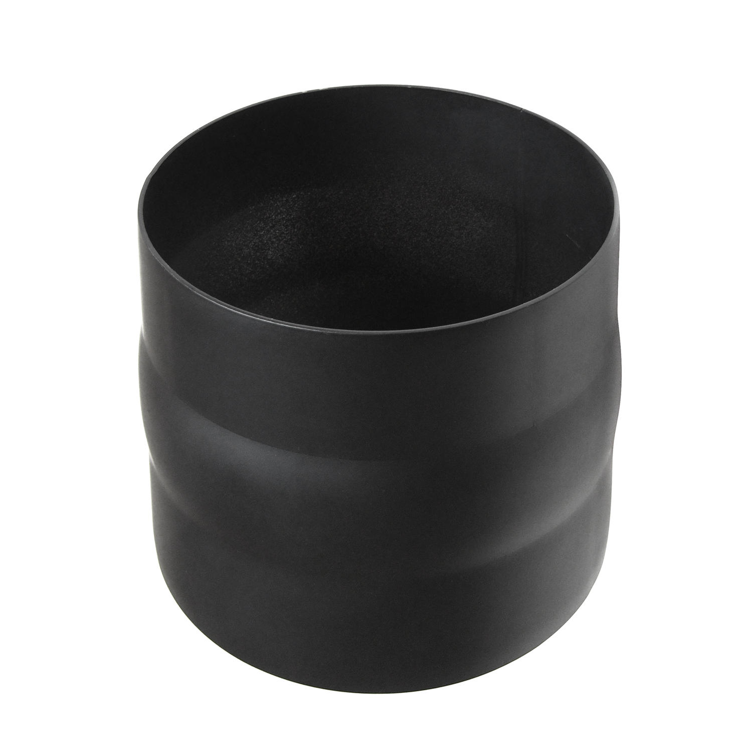 Raik Basic Adaptateur 160mm noir L: 150mm pour tuyau de fumée / conduit de fumée