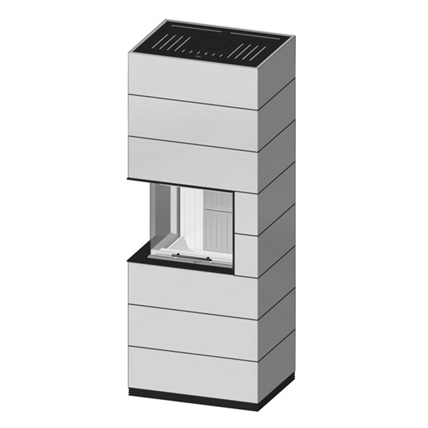 Spartherm Kit de cheminée SIM 3/3 Varia 2L-55h RLU Nature