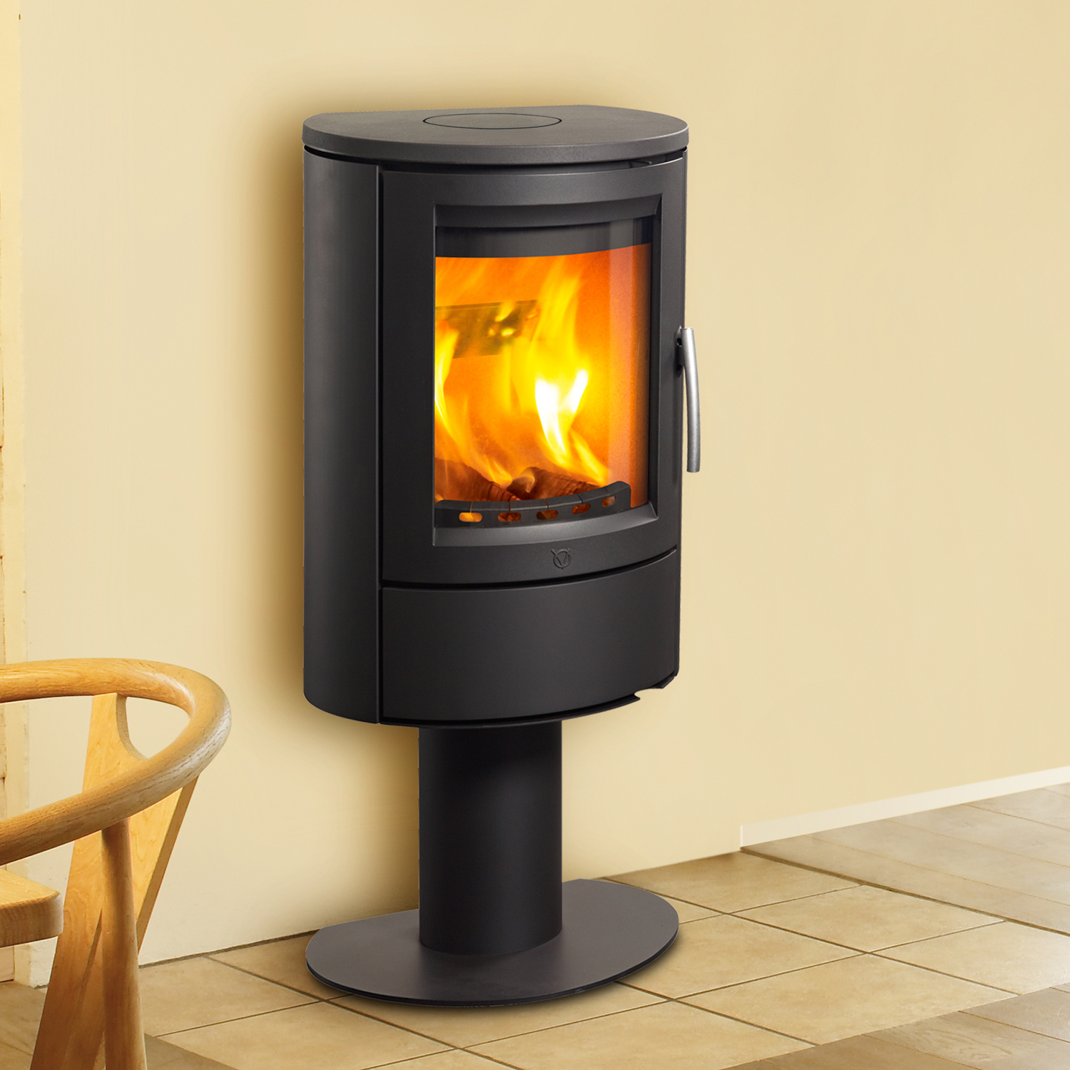 Varde Aura 11 Poêle à bois Acier Noir Varde Aura 11 Poêle à bois Acier Noir