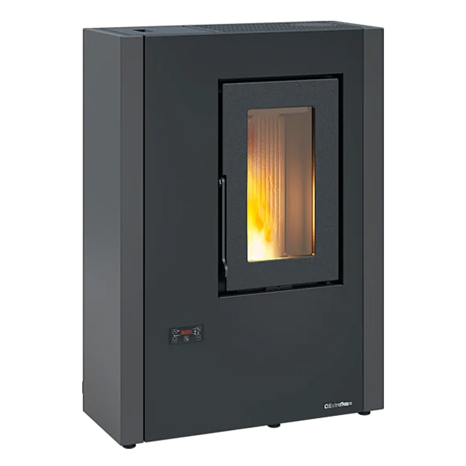 poêle à granulés Gussgrau