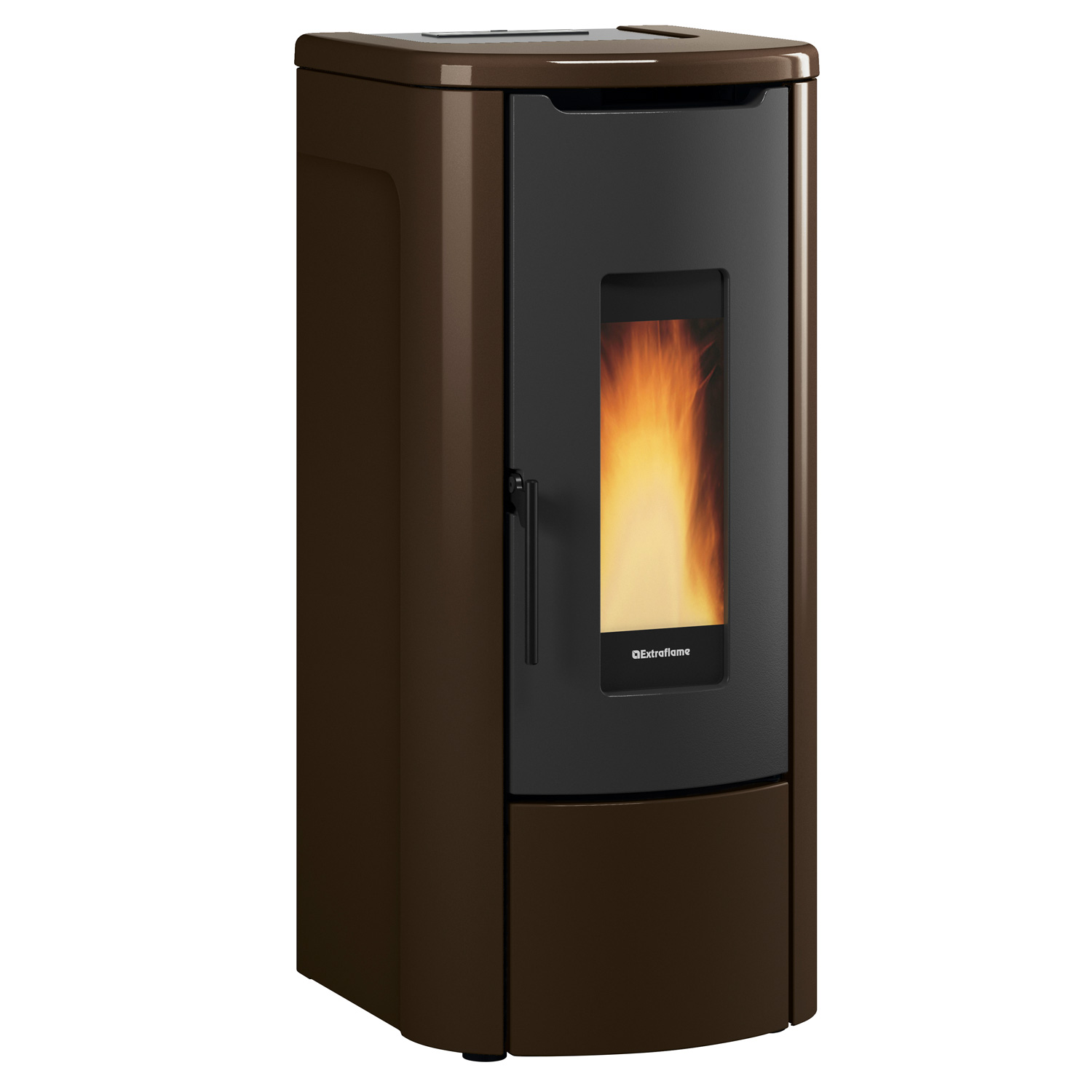 Extraflame Evolution Line Rosanna Idro Poêle à granulés bouilleur Acier Bronze