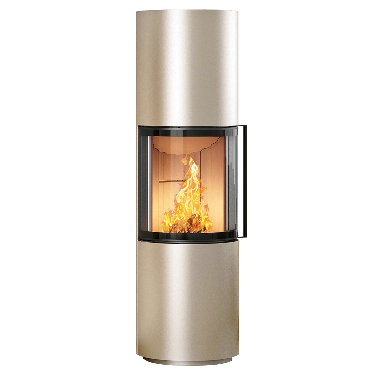 Spartherm Passo L Poêle à bois Perle + 1 m³ de bois de chauffage gratuit