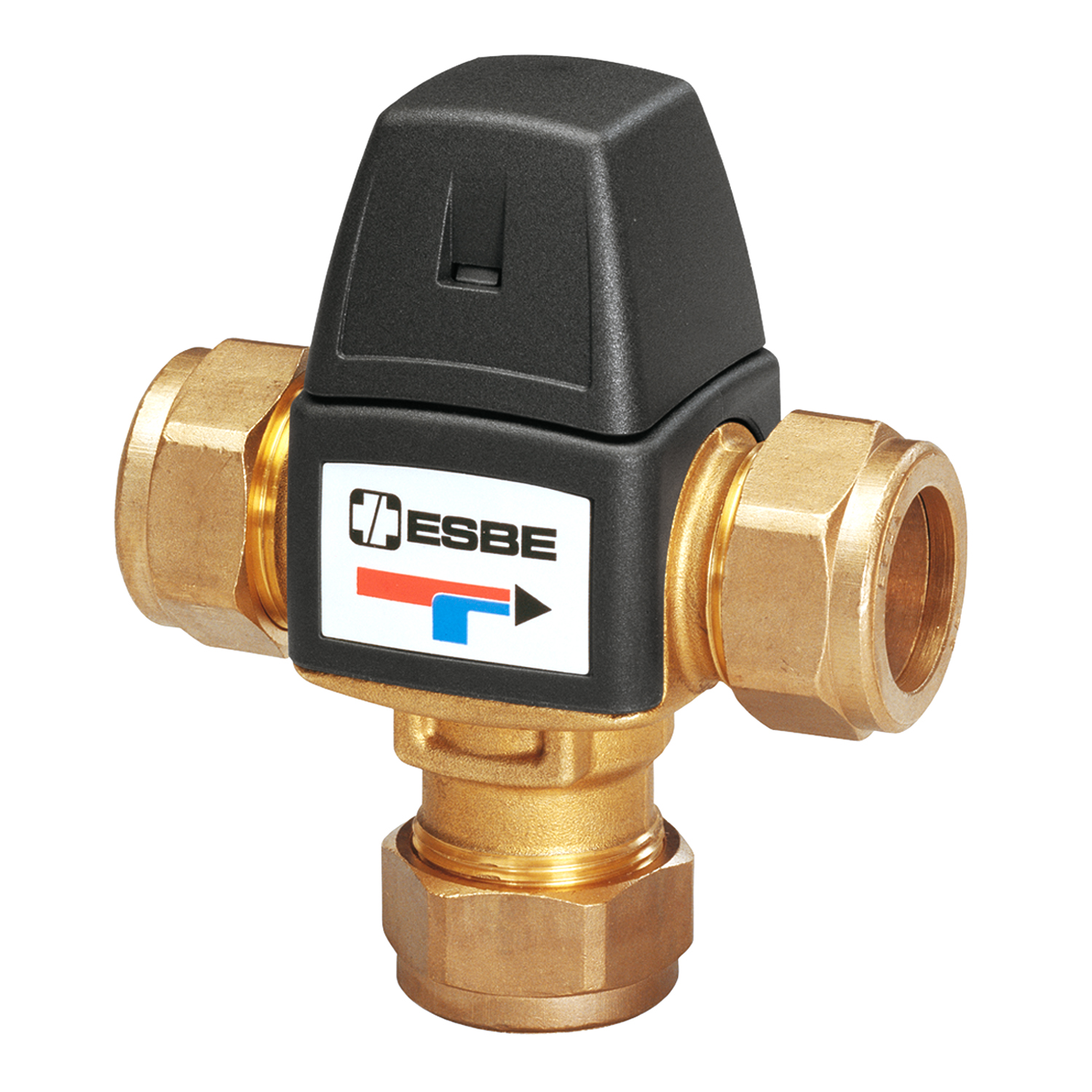Automate de mélange d'eau chaude sanitaire ESBE VTA 323 KF 22 mm