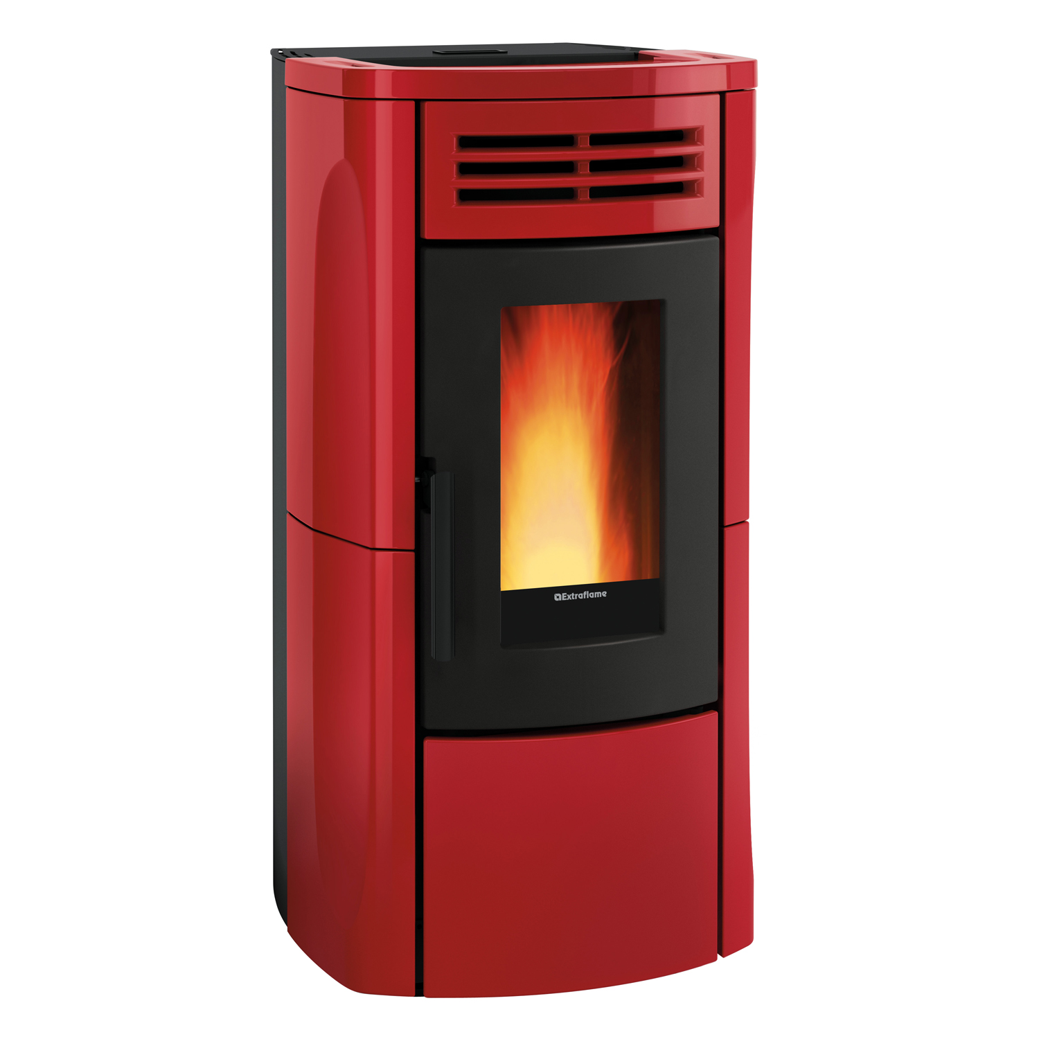 Extraflame Evolution Line Terry Plus poêle à granulés Majolika Bordeaux