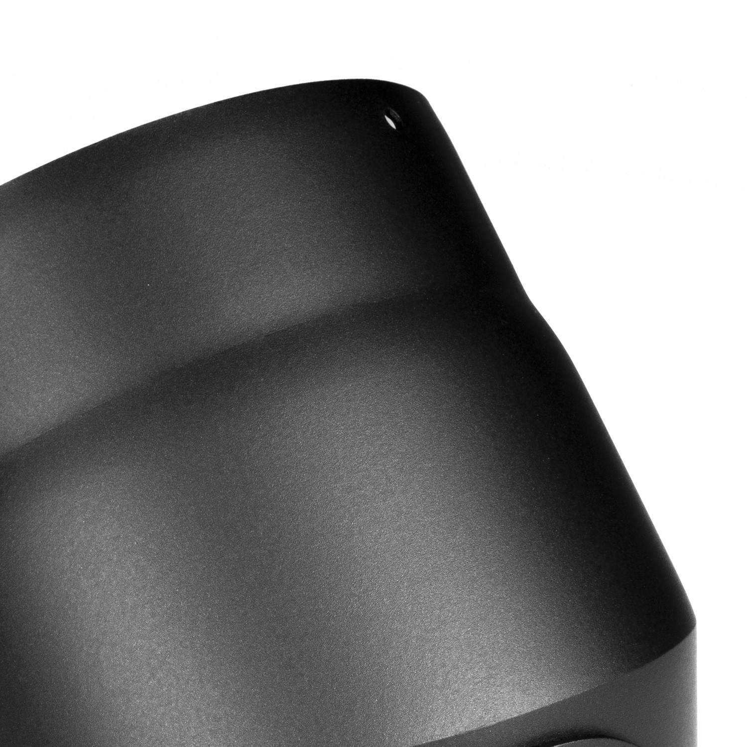 Raik Basic coude de tuyau de fumée 130mm noir 45° avec porte –R pour tuyau de fumée / conduit de fumée