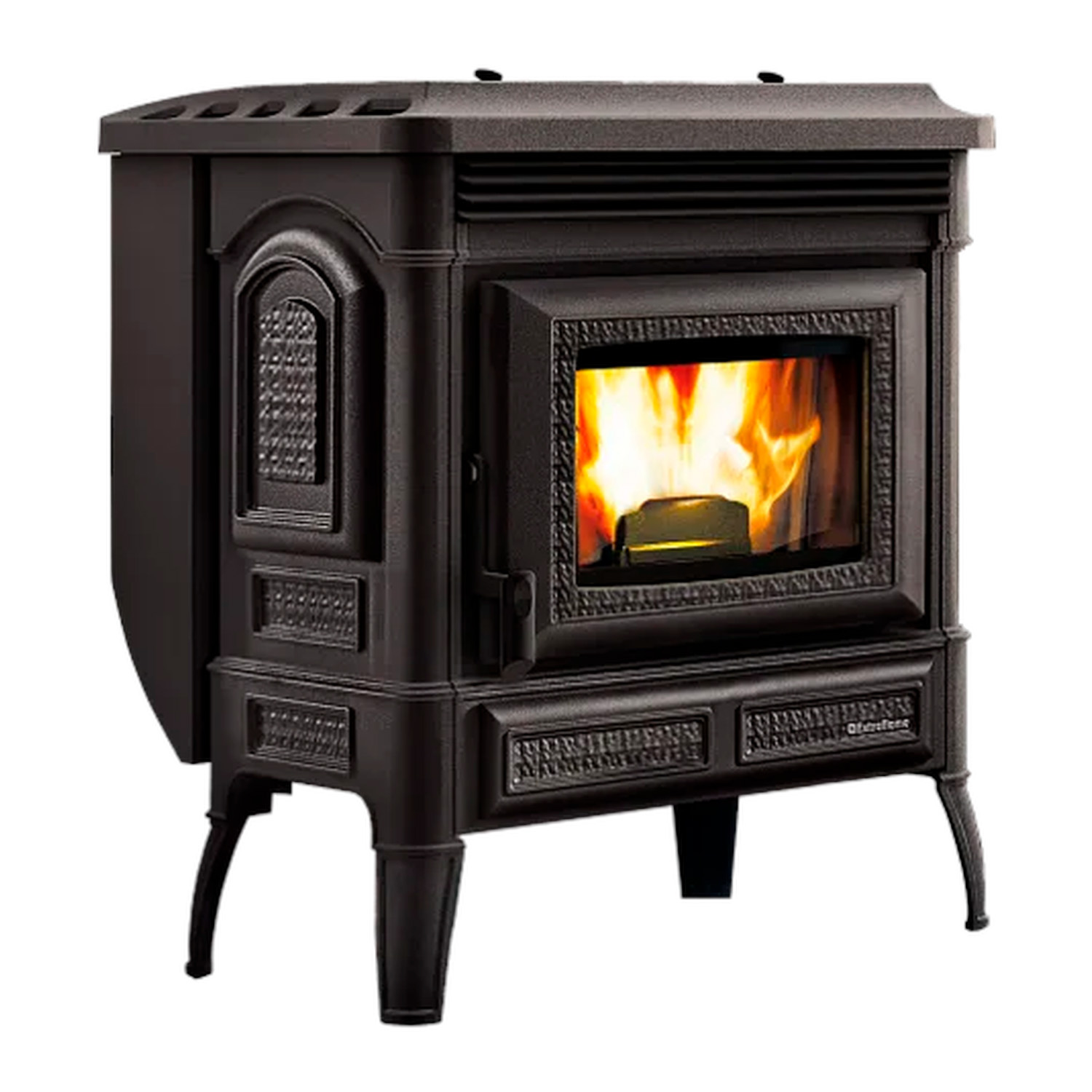Extraflame Teodora 16 Evo poêle à granulés fonte noir