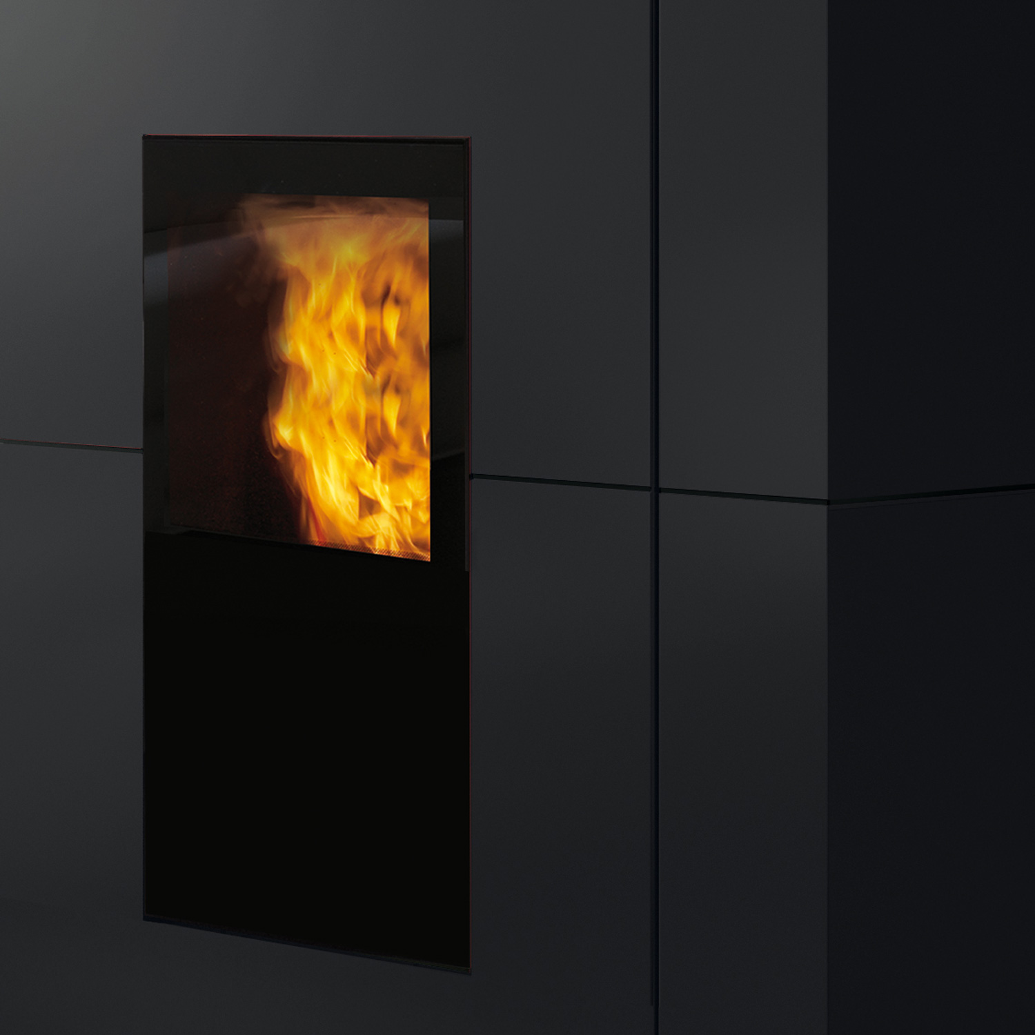 Edilkamin Blade H 23 Evo poêle à granulés bouilleur acier noir incl. kit R-FX