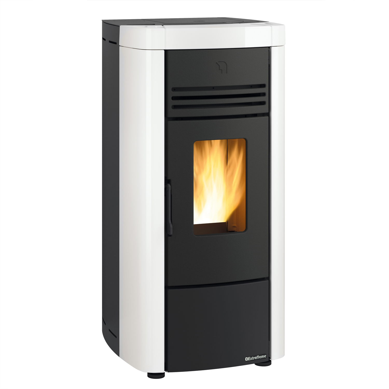 Extraflame Evolution Line Angela EVO poêle à granulés acier blanc