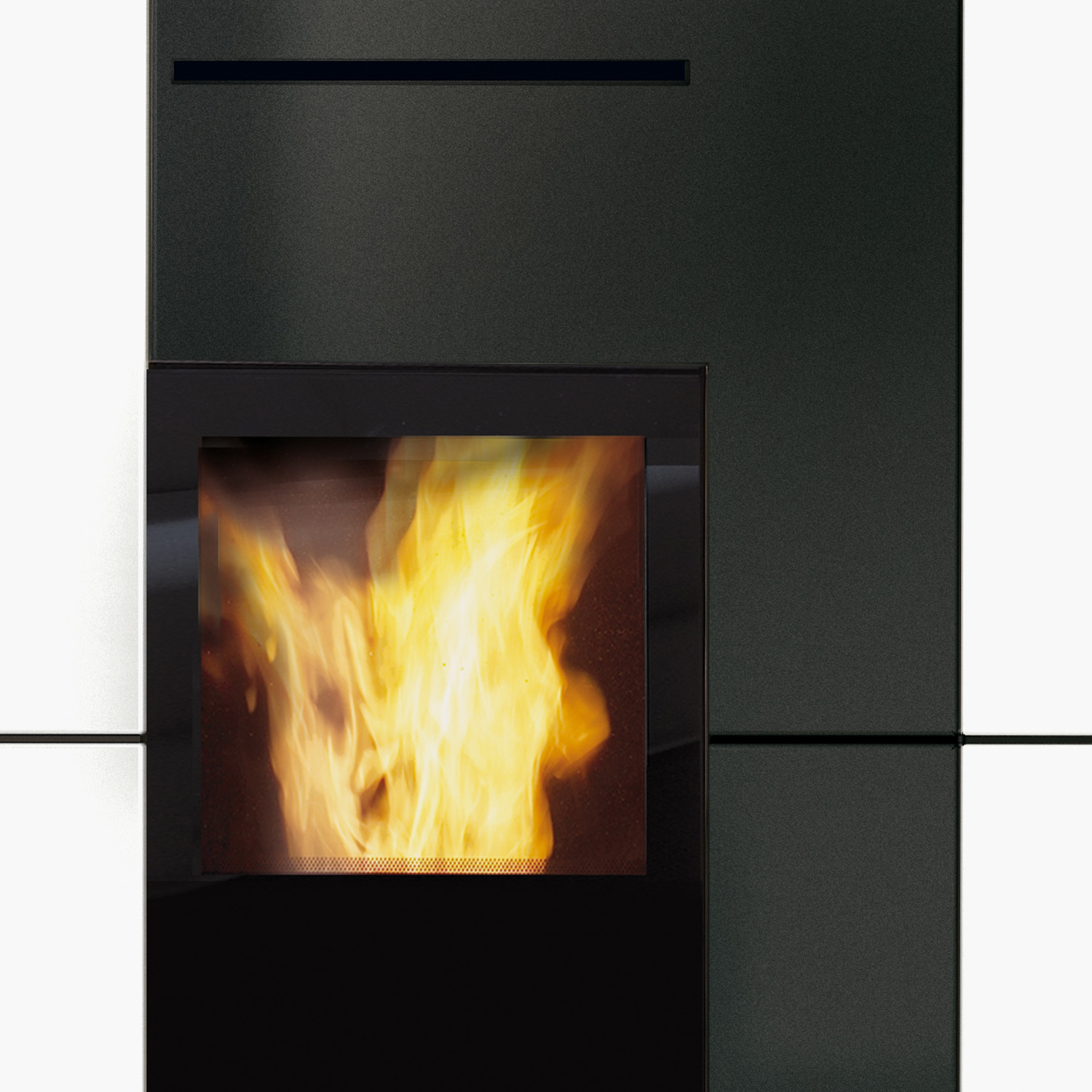 Edilkamin Blade H 23 Evo poêle à granulés bouilleur céramique blanc mat incl. kit R-FX Edilkamin Blade H 23 Evo poêle à granulés bouilleur céramique blanc mat incl. kit R-FX