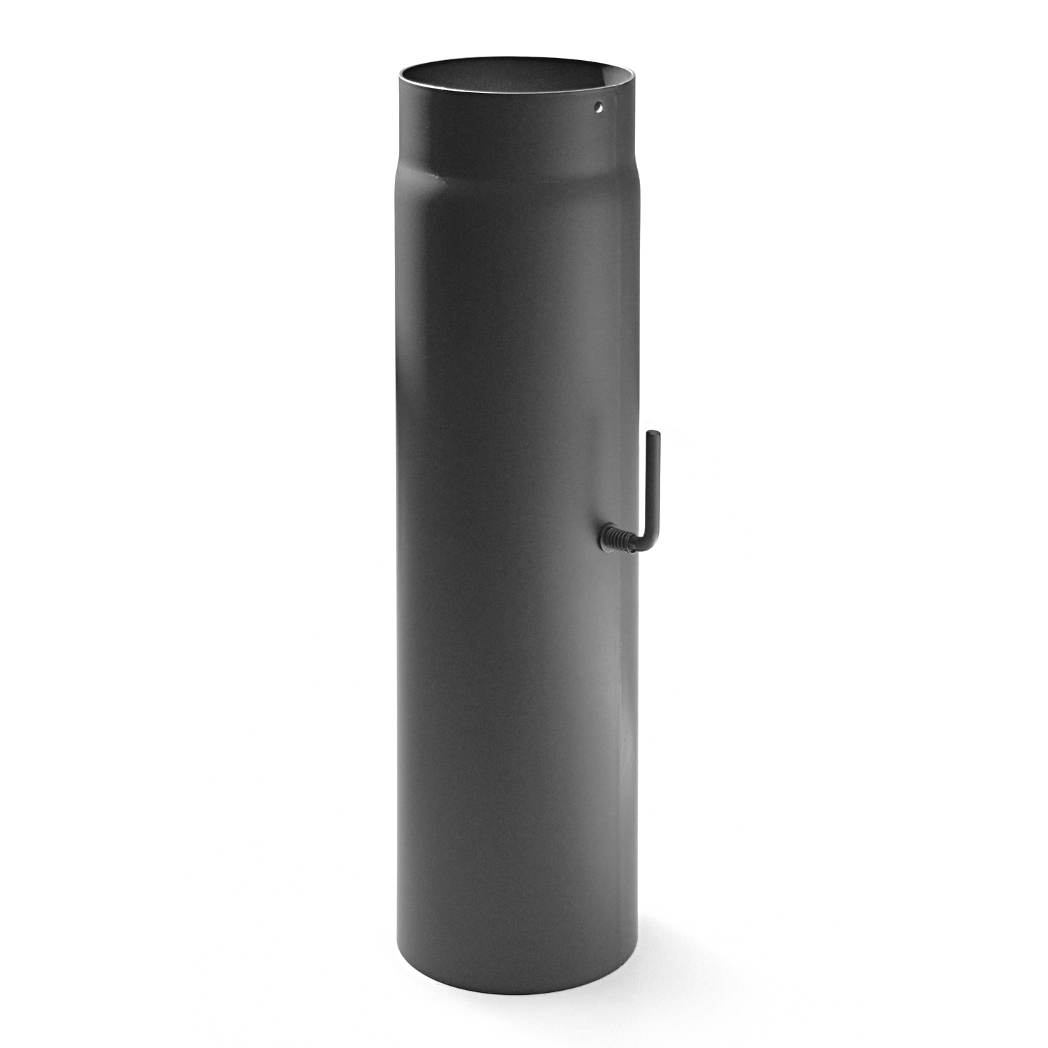Raik Basic Régulation de tirage 130mm gris fonte L: 500mm pour tuyau de fumée / conduit de fumée