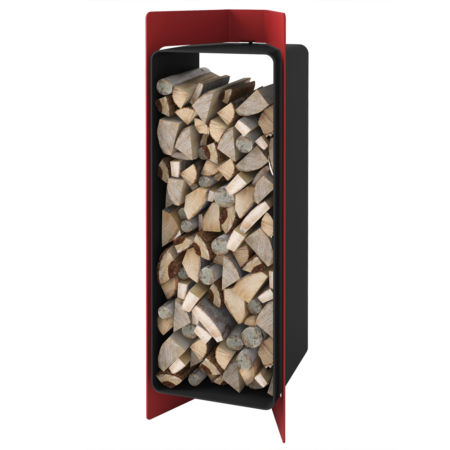 HS Flamingo Deluxe 4 Étagère en bois Rouge