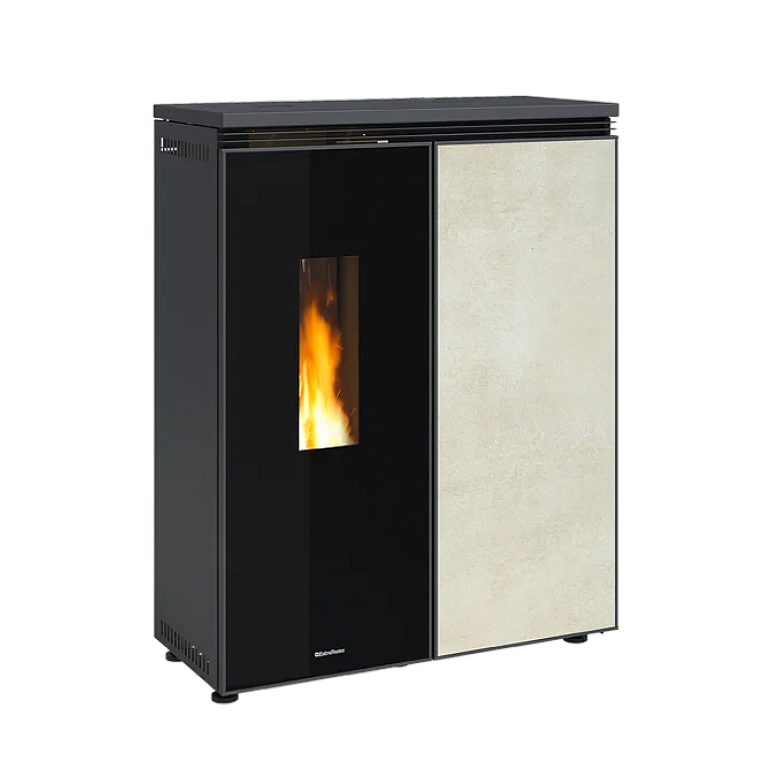 Extraflame Floriana Idro gres ostuni Poêle à pellets – hydraulique avec plaque en grès