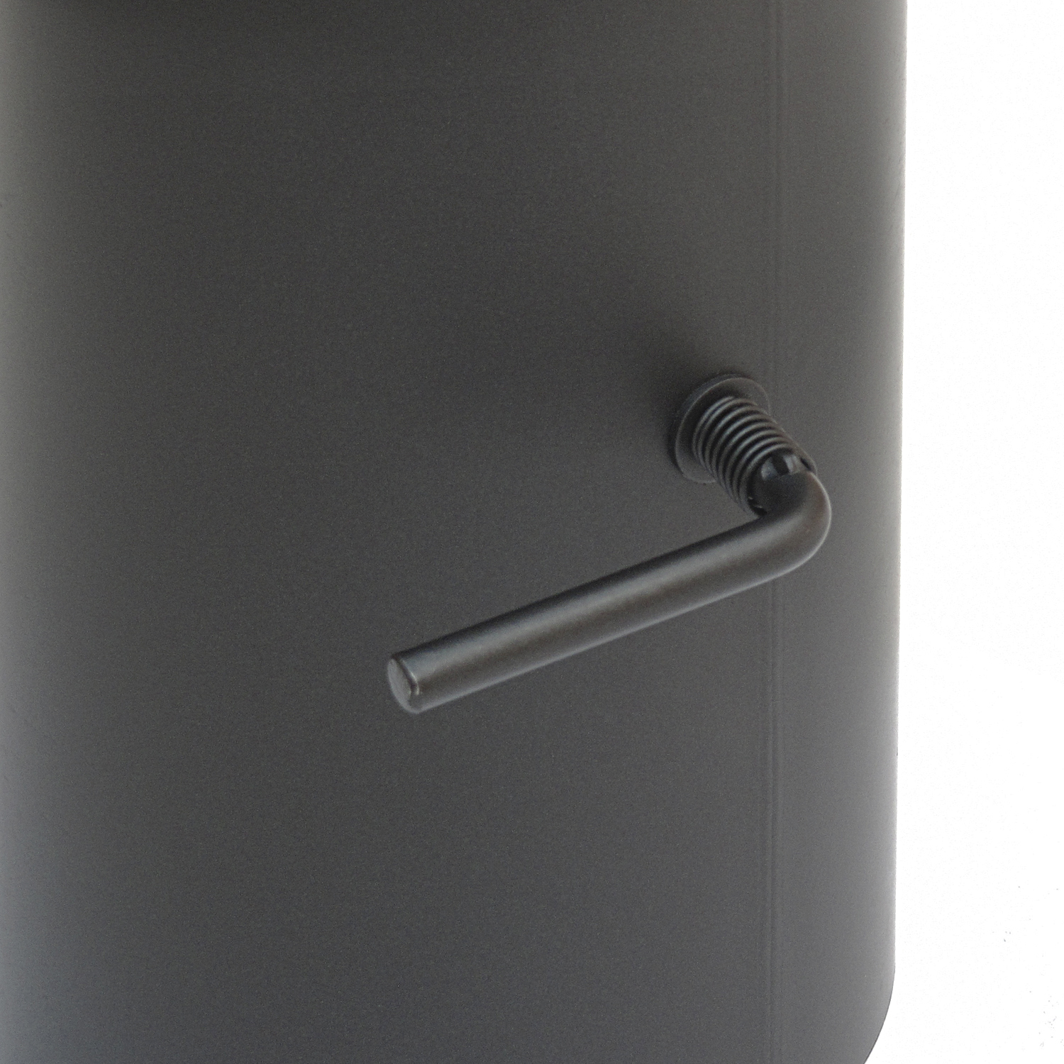 Raik Basic Régulation de tirage 120 mm gris fonte L : 250 mm pour tuyau de fumée / conduit de fumée