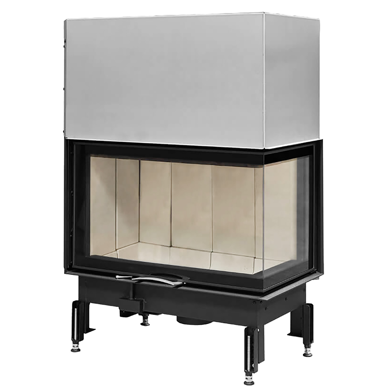 Austroflamm 89x49x57 S 2.0 Insert de cheminée angle droit
