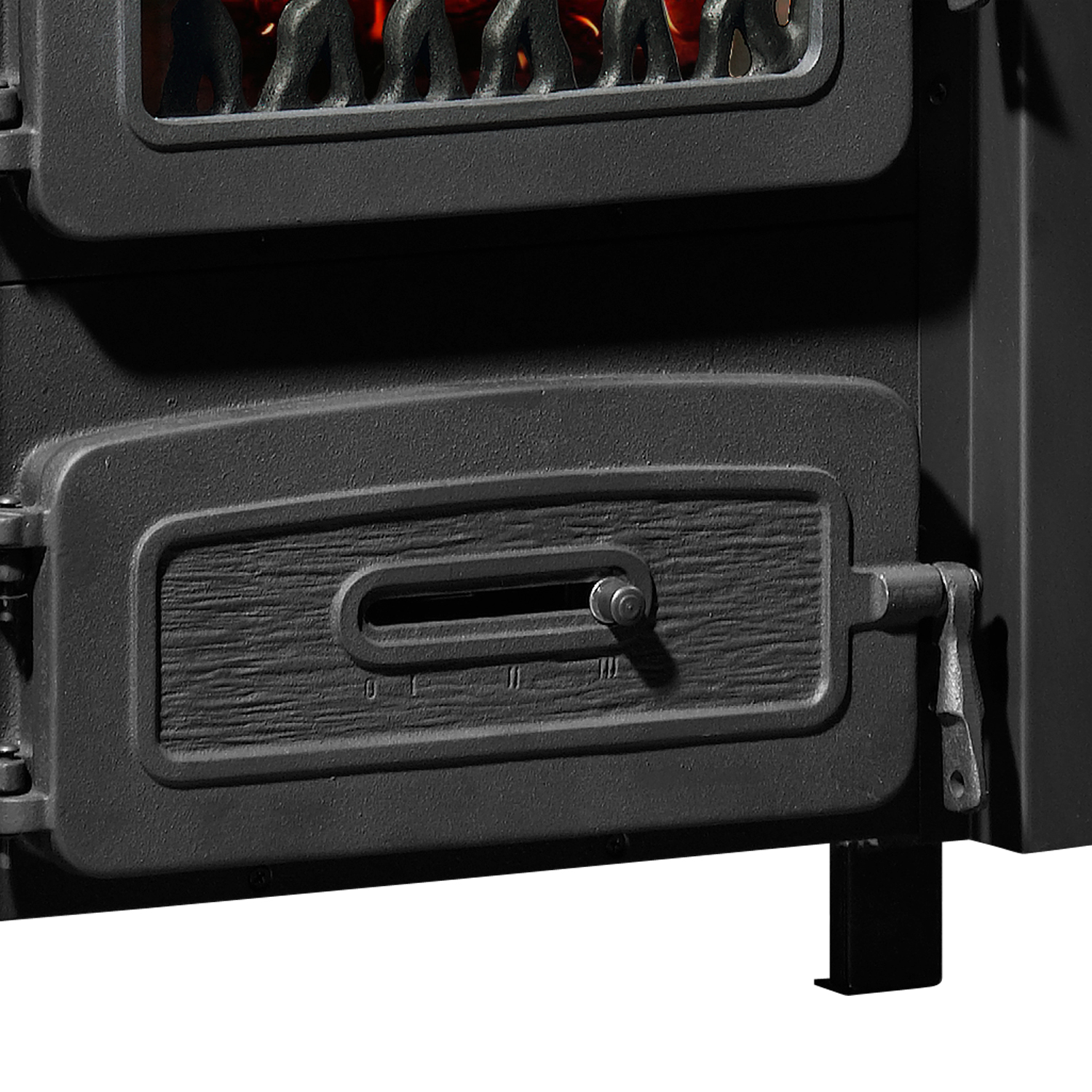 Wamsler Kamino 10960F poêle d’atelier noir sortie de fumée supérieure