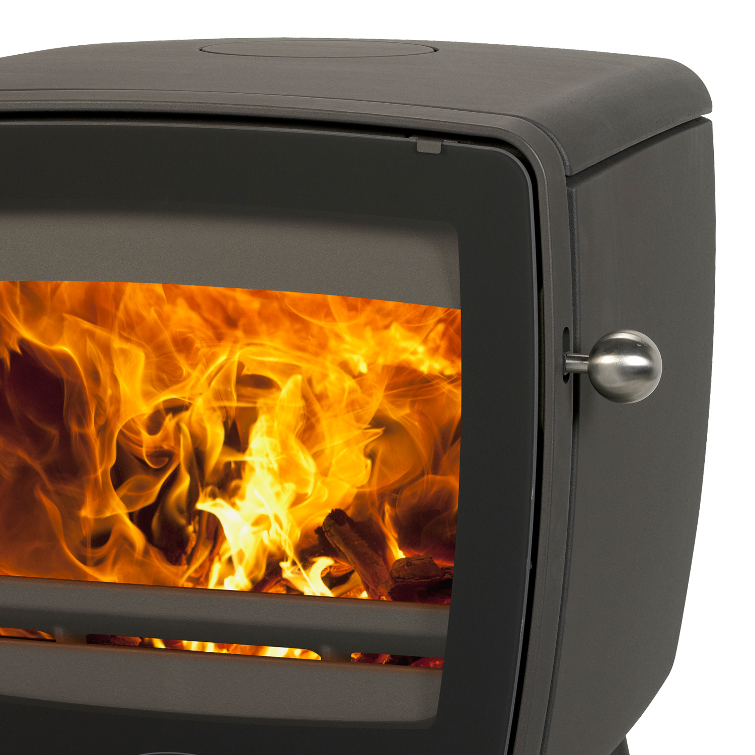Dovre Vintage 35 poêle à bois en fonte noir, type de construction 1