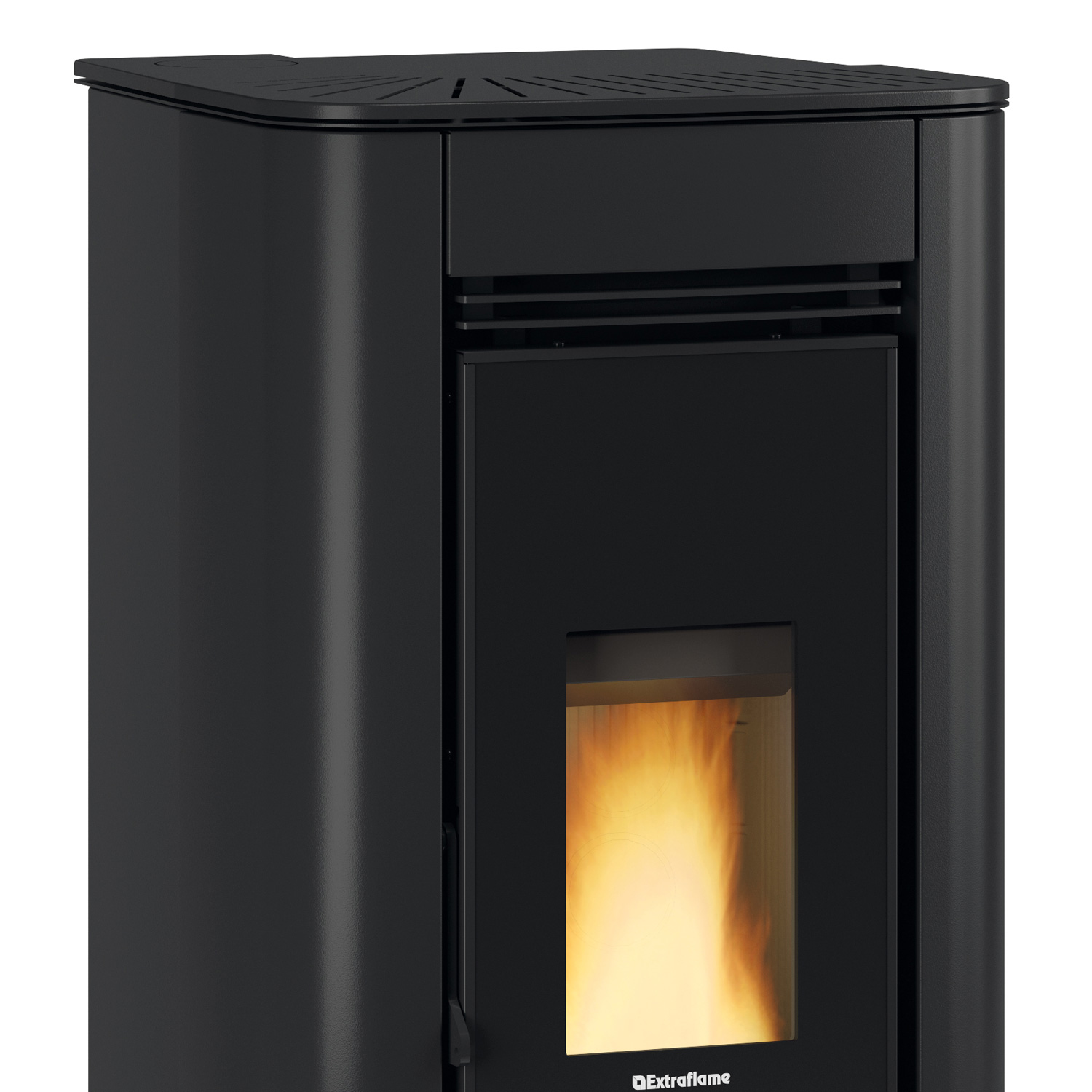 Extraflame Evolution Line Ilary poêle à granulés acier noir