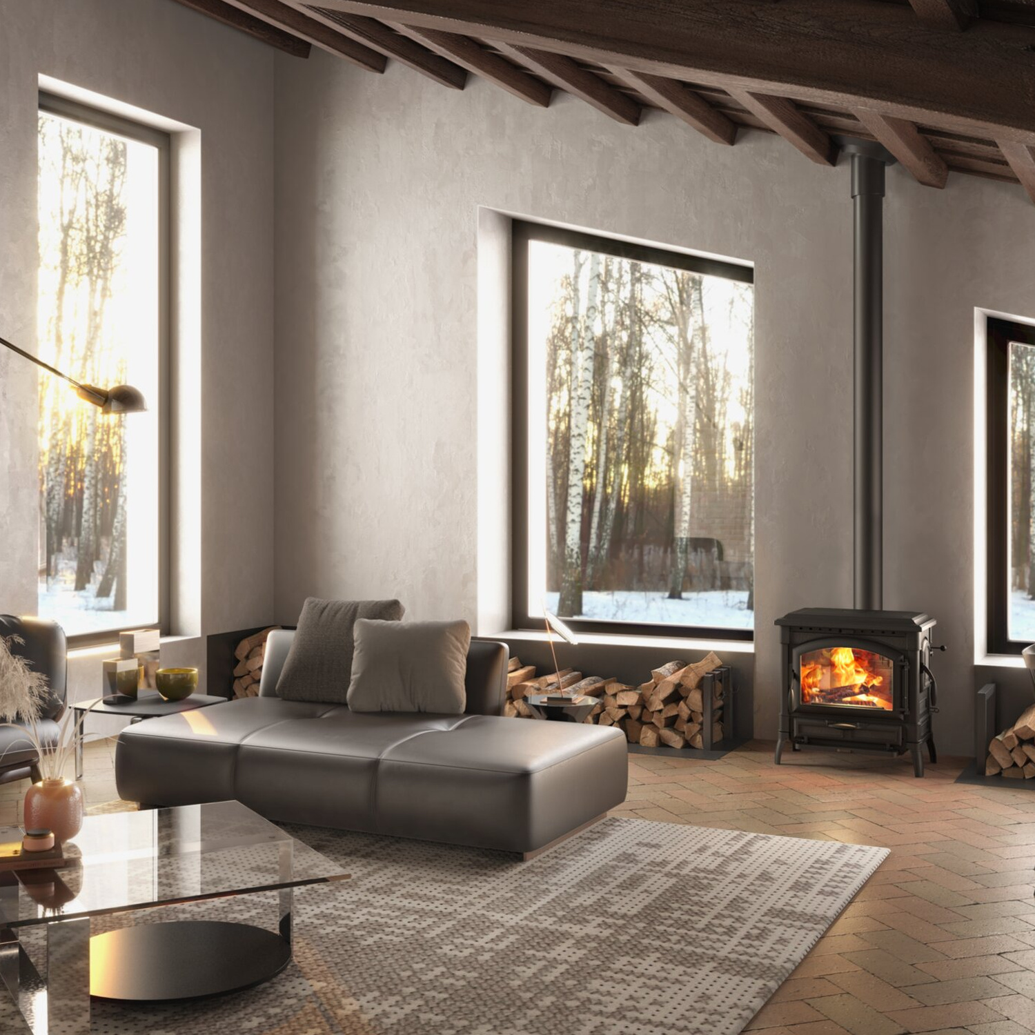 La Nordica Isotta Lean poêle à bois