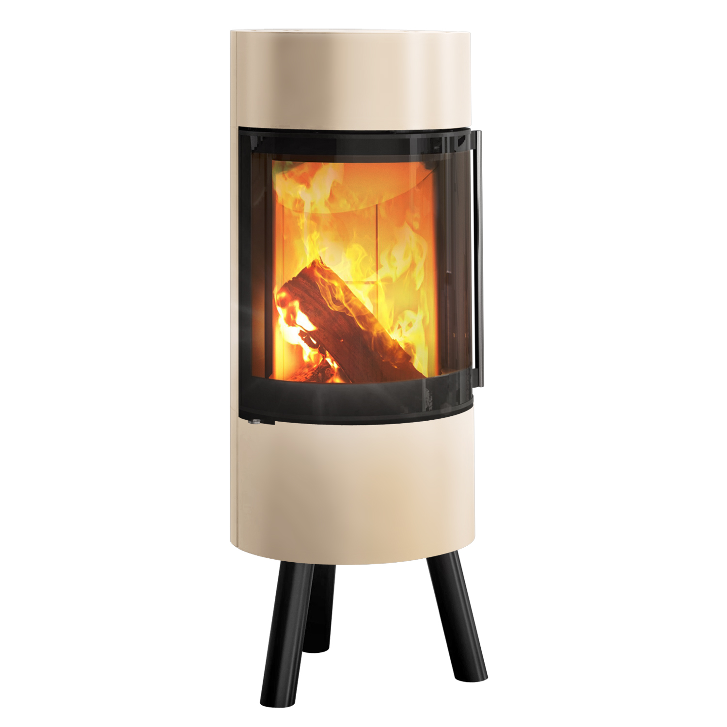 Spartherm Passo XS poêle à bois sur trépied Perle