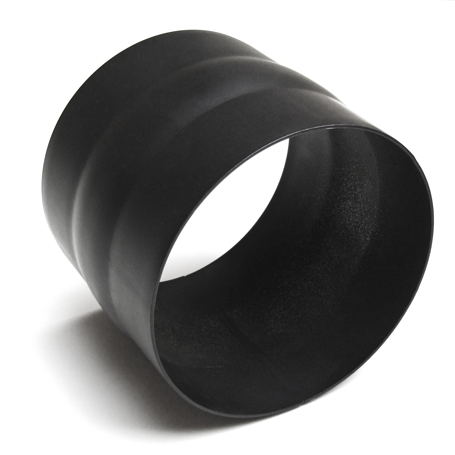 Raik Basic Adaptateur 150mm noir pour tuyau de fumée / conduit de fumée