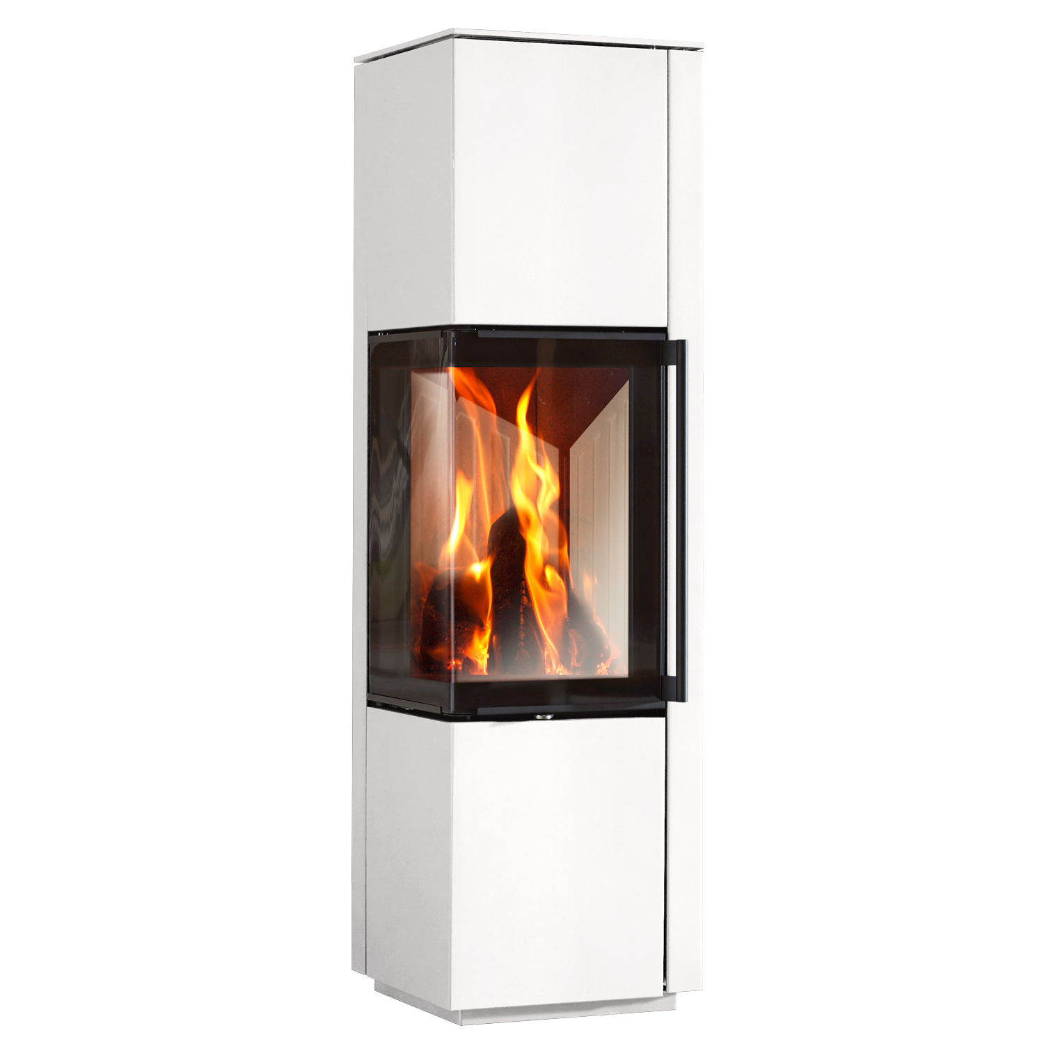Spartherm Piko L Poêle à bois Blanc + 1 m³ de bois de chauffage gratuit