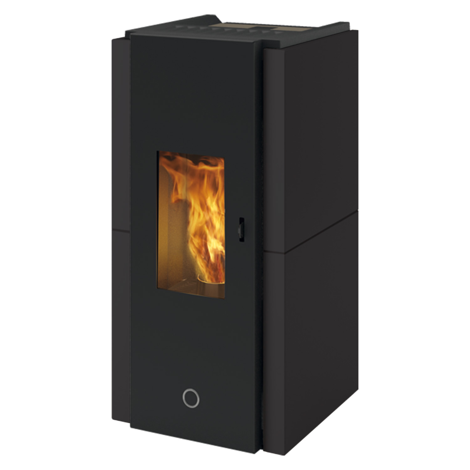 EK63 Zone 80 Evo poêle à granulés acier noir mat