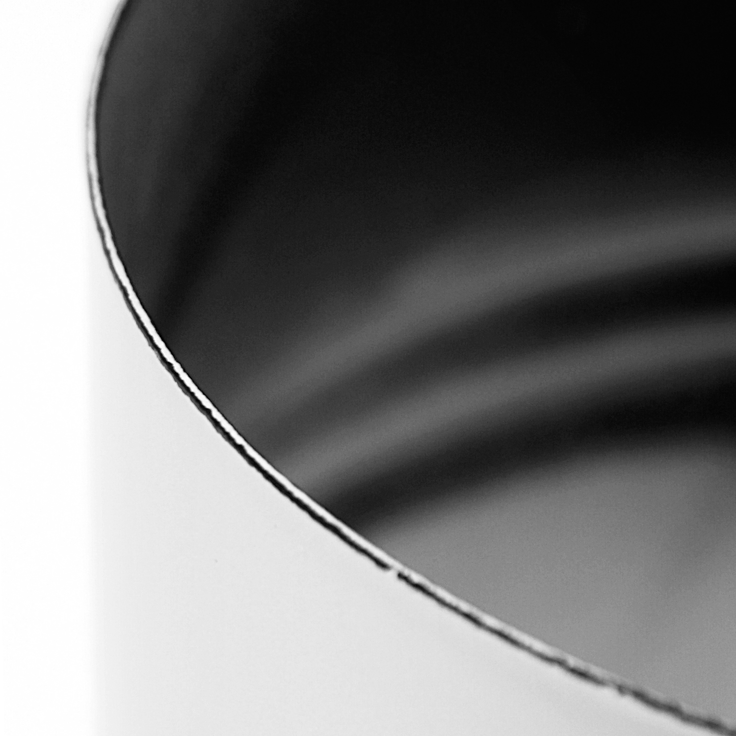 Extension de tuyau de poêle / conduit de fumée émaillé 130mm - 150mm blanc