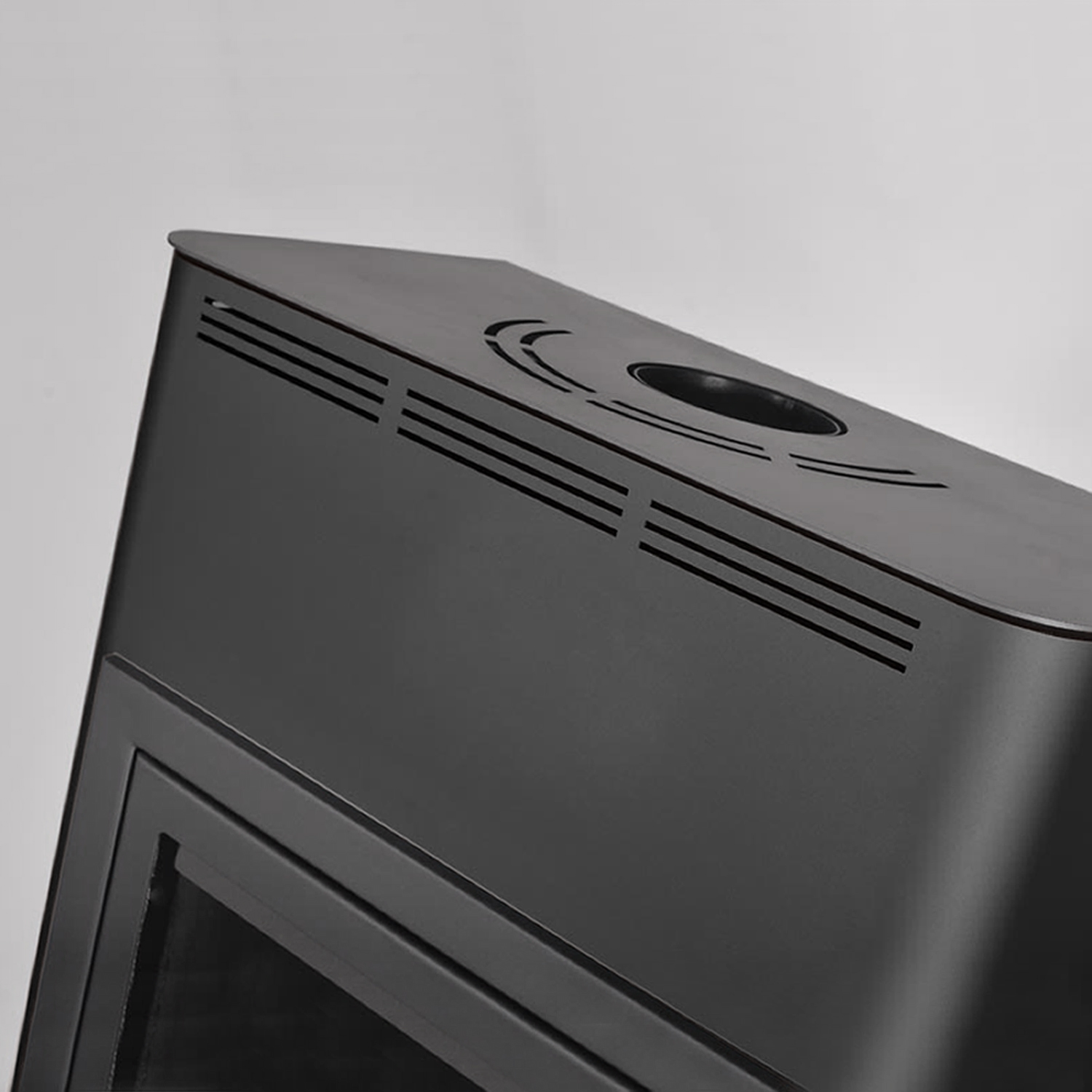 Aquaflam 25 Manuel Poêle à bois avec échangeur d'eau Noir