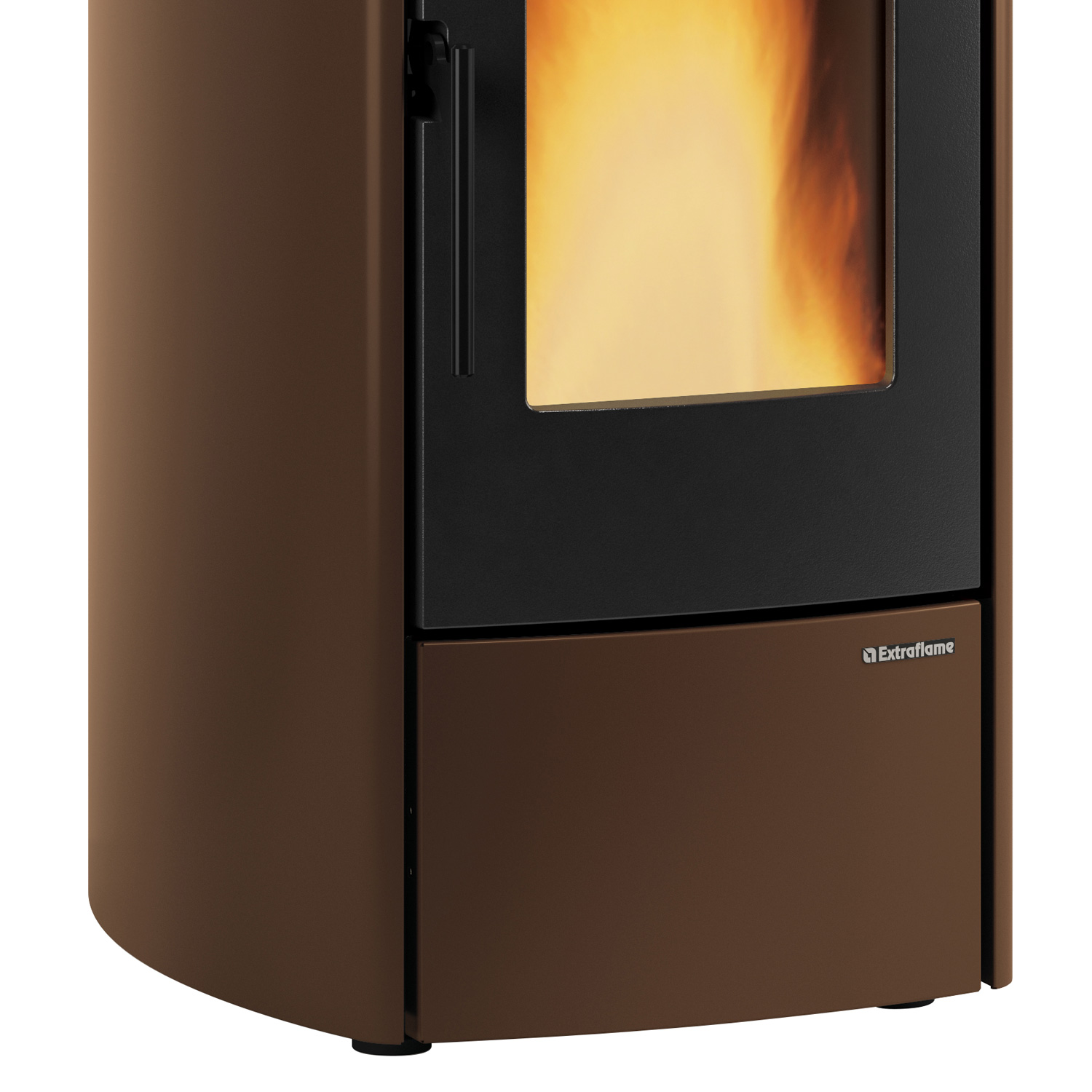 Extraflame Marina Idro H11 poêle à granulés bouilleur acier bronze Extraflame Marina Idro H11 poêle à granulés bouilleur acier bronze