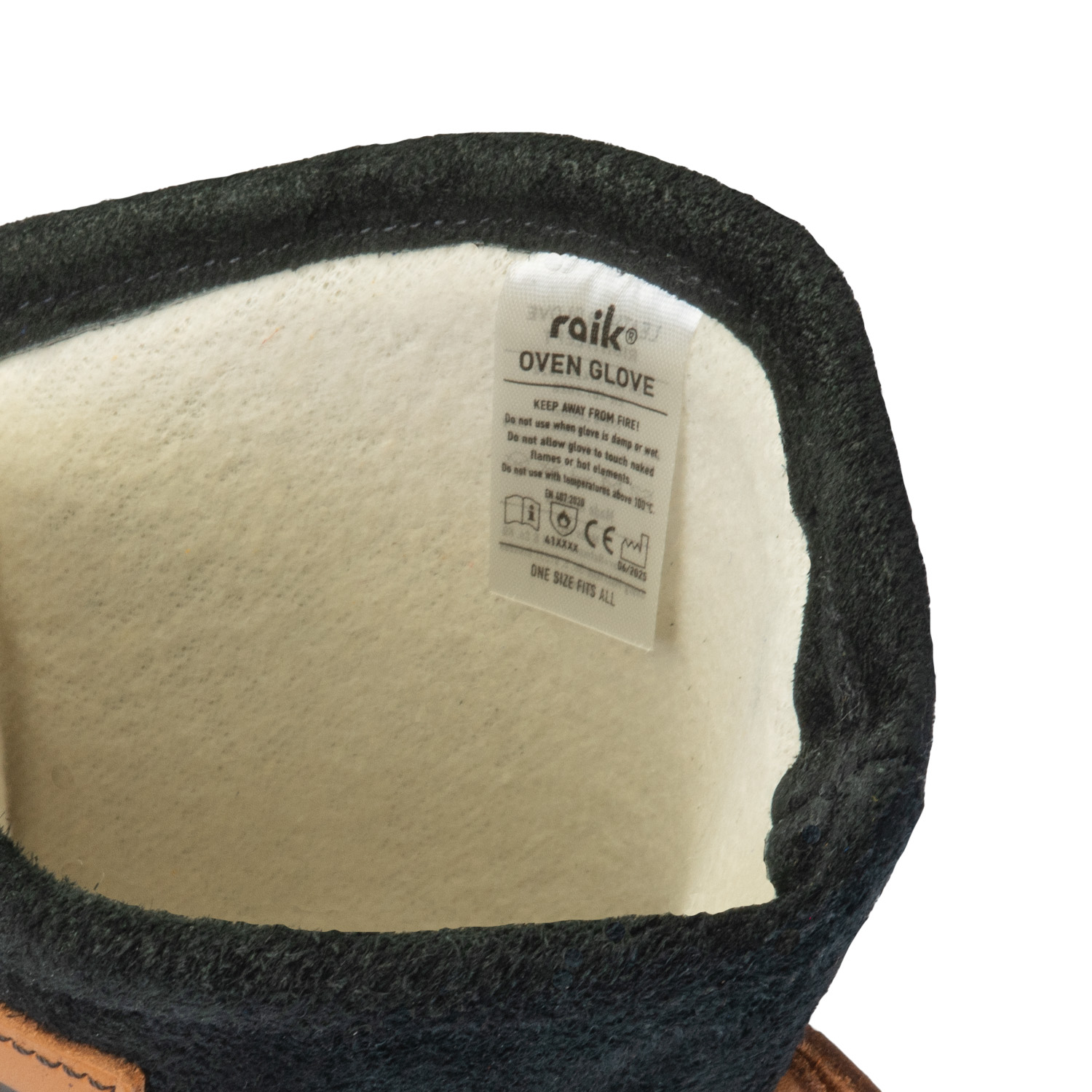 Raik Gant de four en cuir véritable