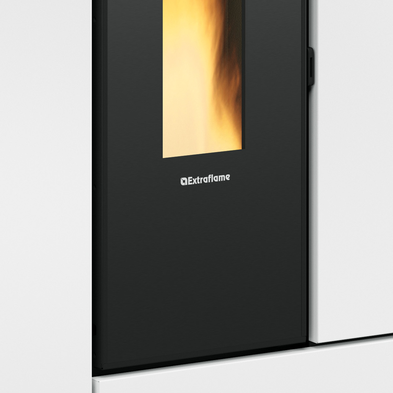 Extraflame Evolution Line Gabriella Plus poêle à granulés acier blanc