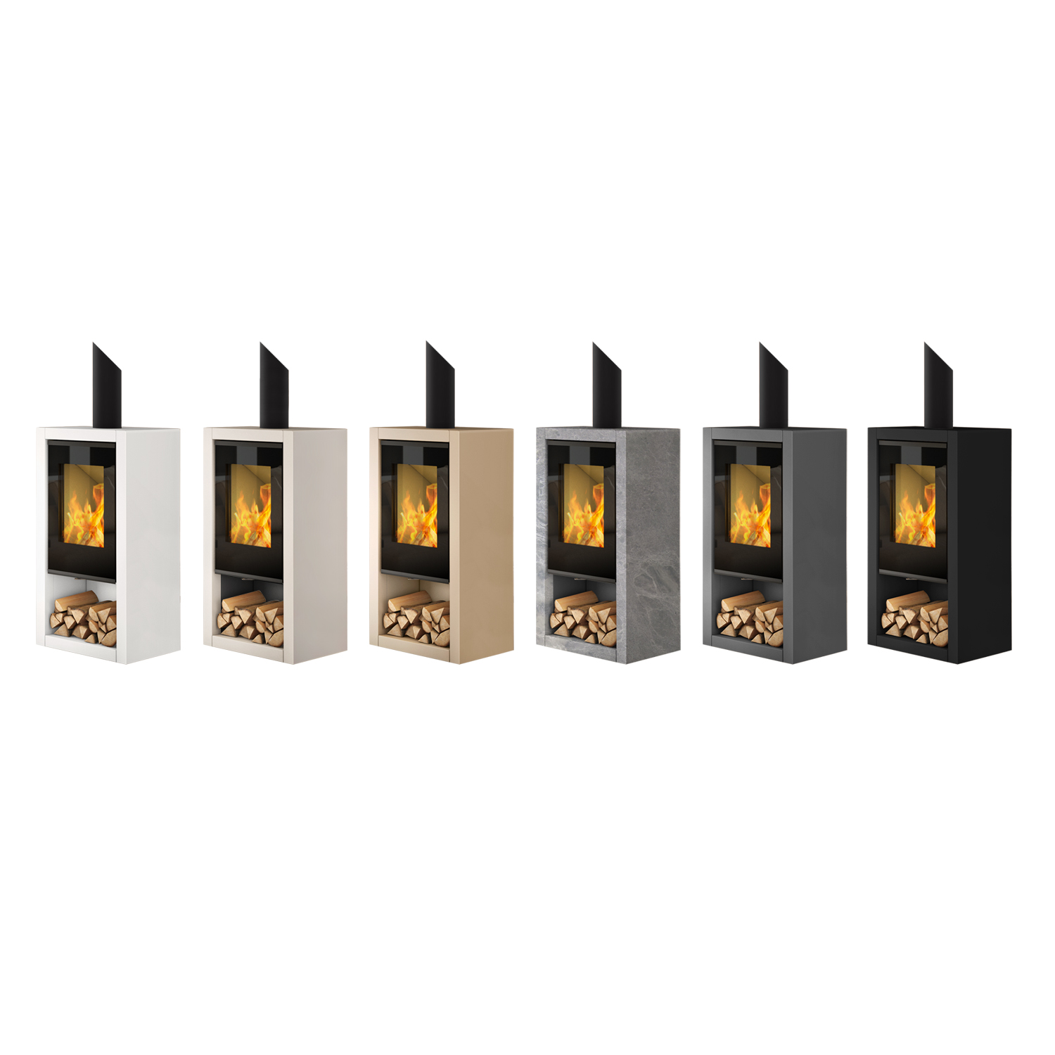 Spartherm Ambiente a7 Poêle à bois Nero