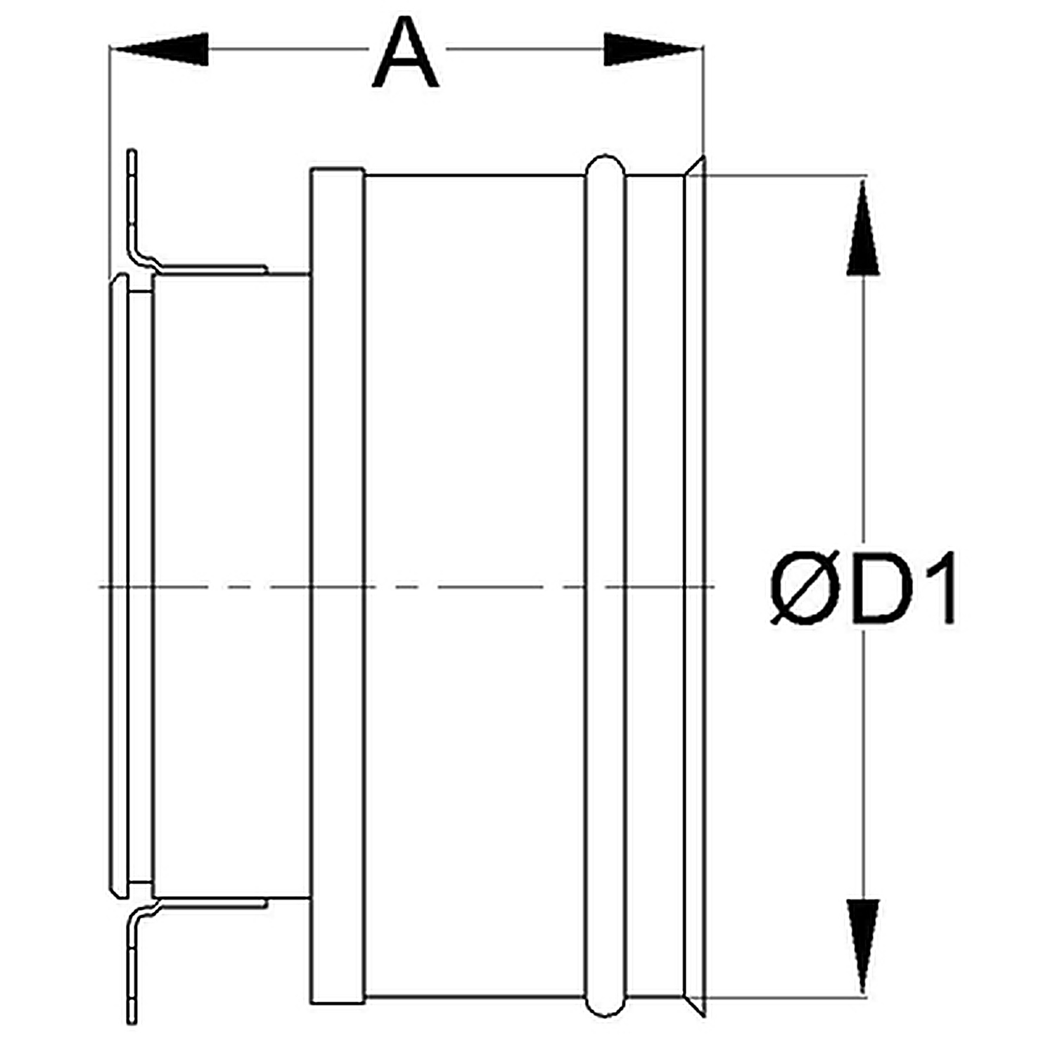 Schiedel adaptateur