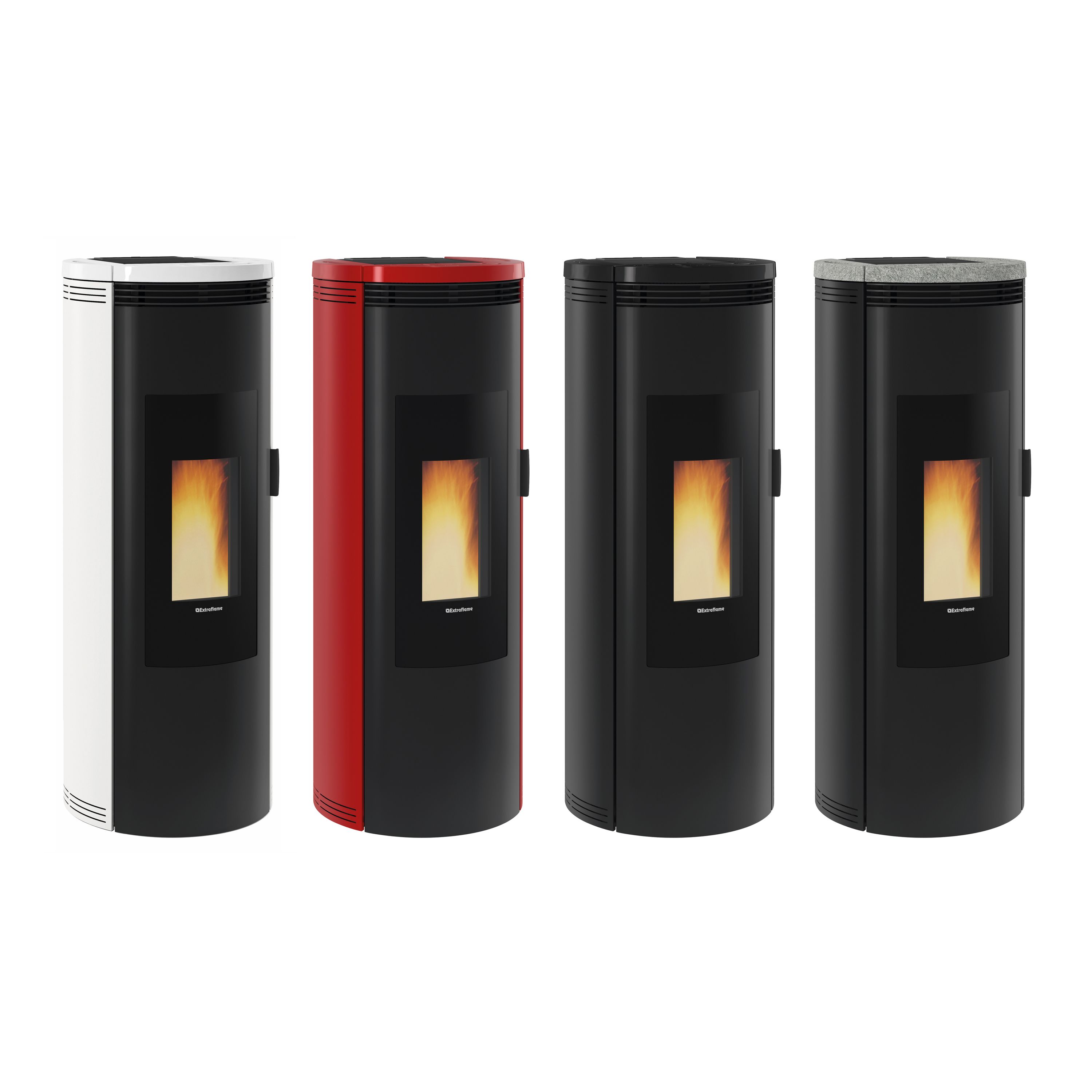 Extraflame Amika poêle à granulés noir Extraflame Amika poêle à granulés noir