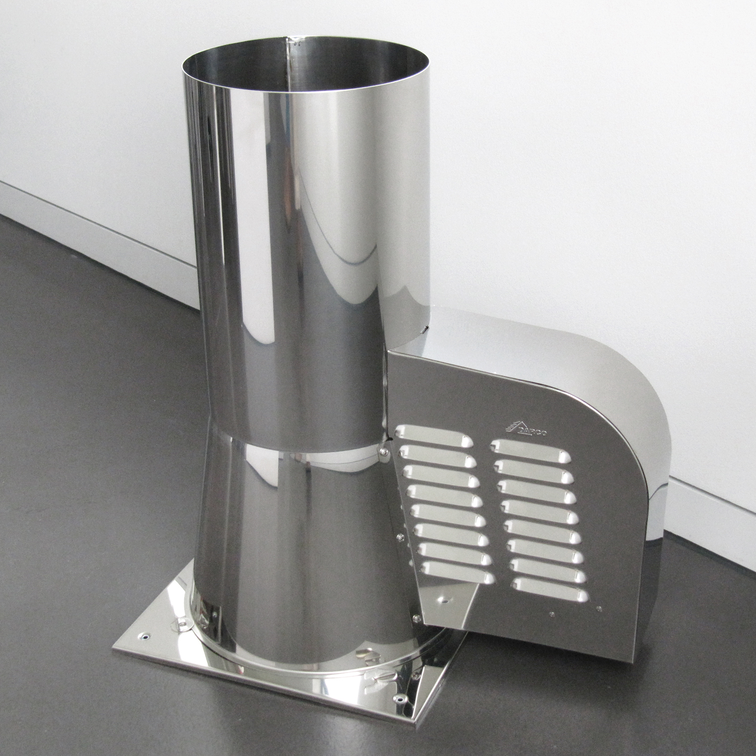 Ventilateur de fumées / Extracteur 200 mm avec plaque de base