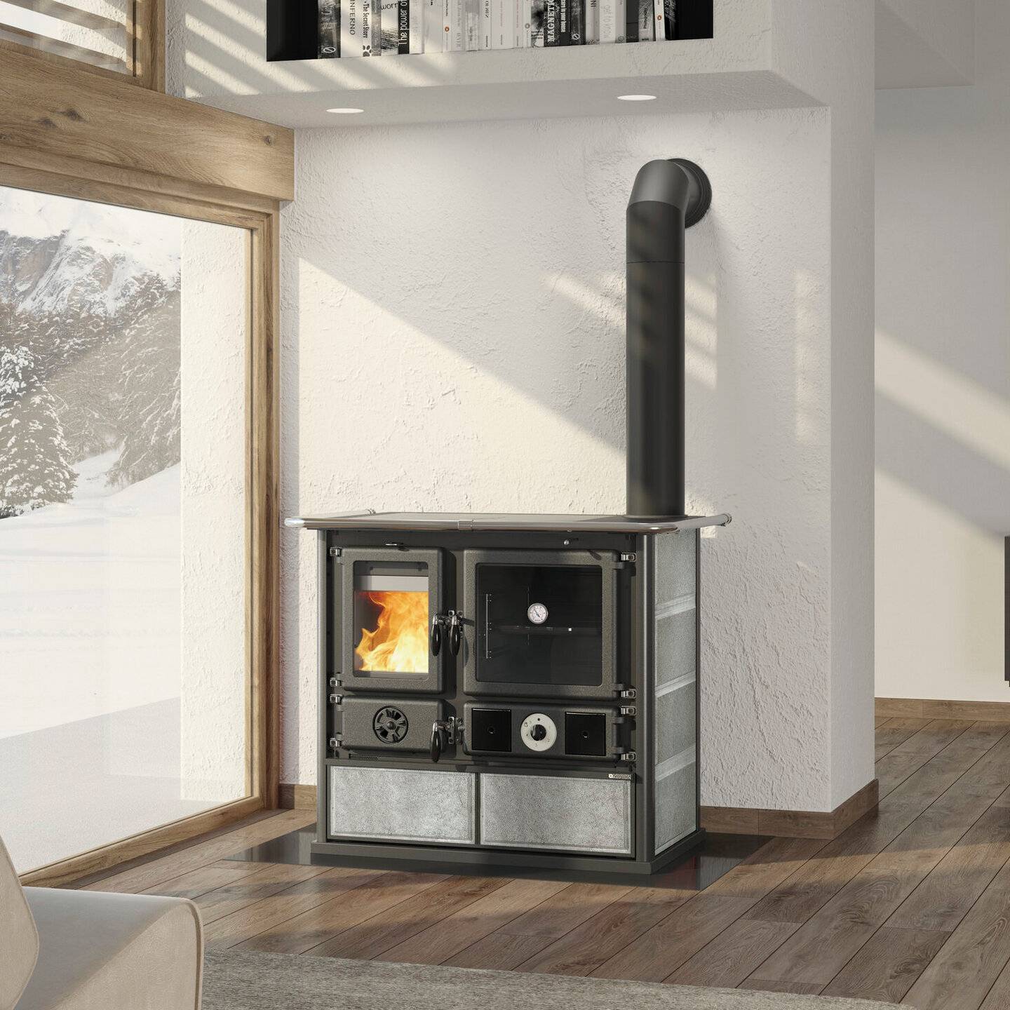 La Nordica Termorosa DSA Lean cuisinière à bois
