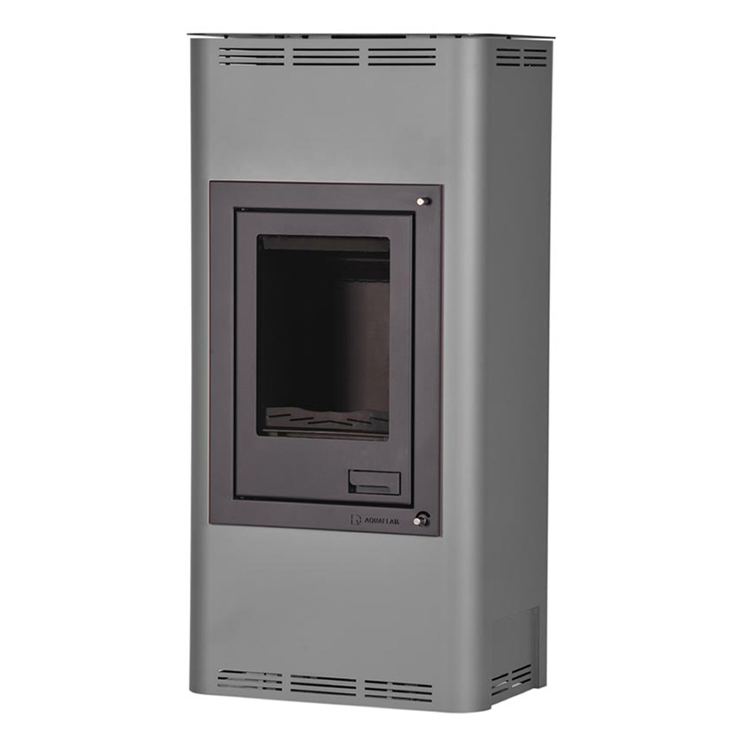 Aquaflam 7 Automatique Poêle à bois hydraulique Gris