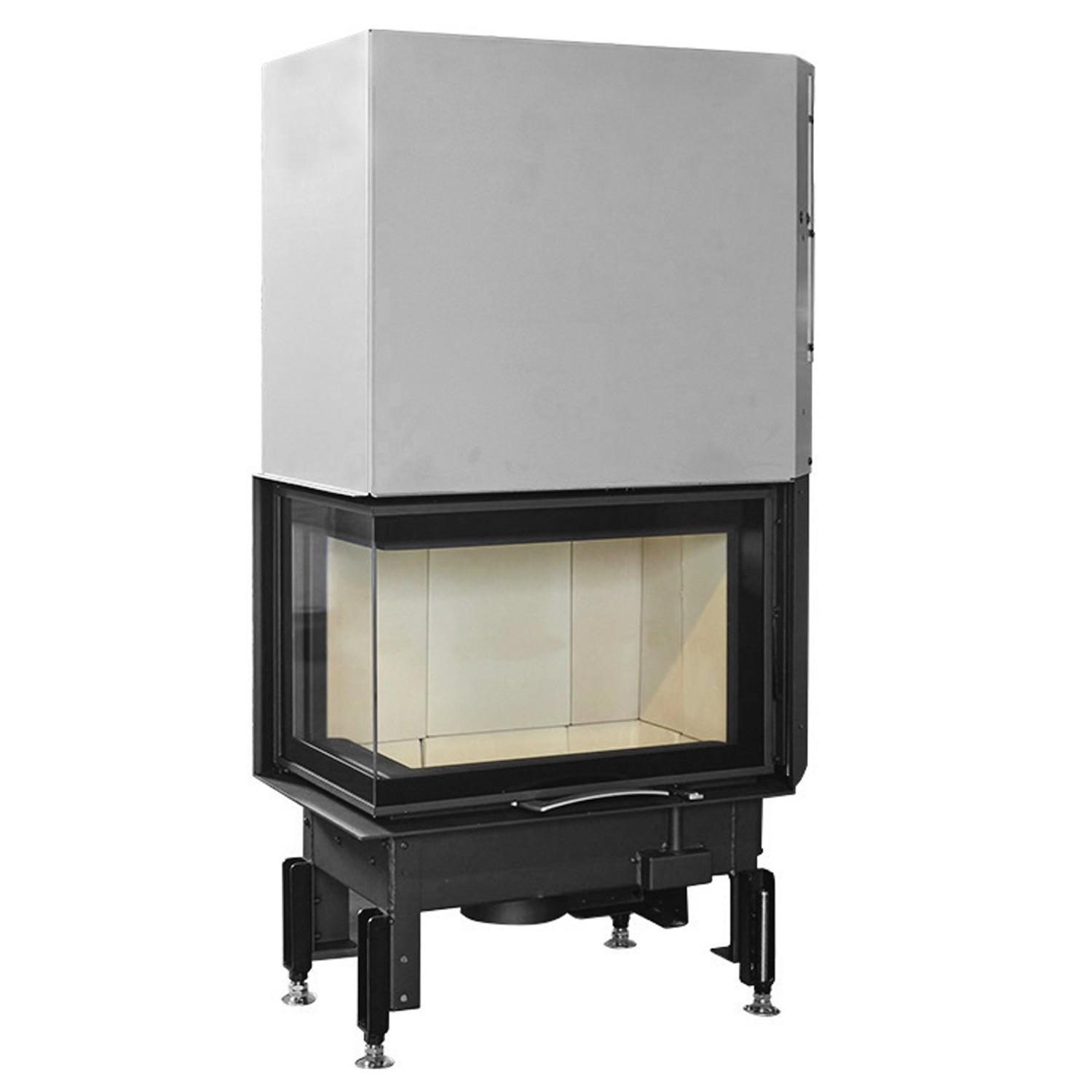 Austroflamm 63x40x42 S 2.0 Insert de cheminée angle gauche Austroflamm 63x40x42 S 2.0 Insert de cheminée angle gauche