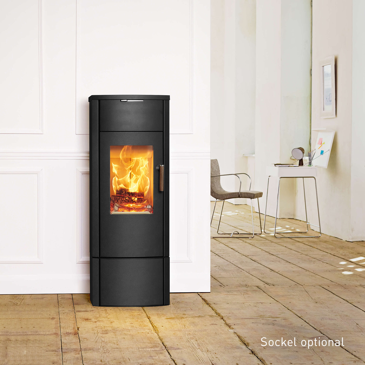 Austroflamm Jini Xtra 2.0 poêle à bois acier gris fonte
