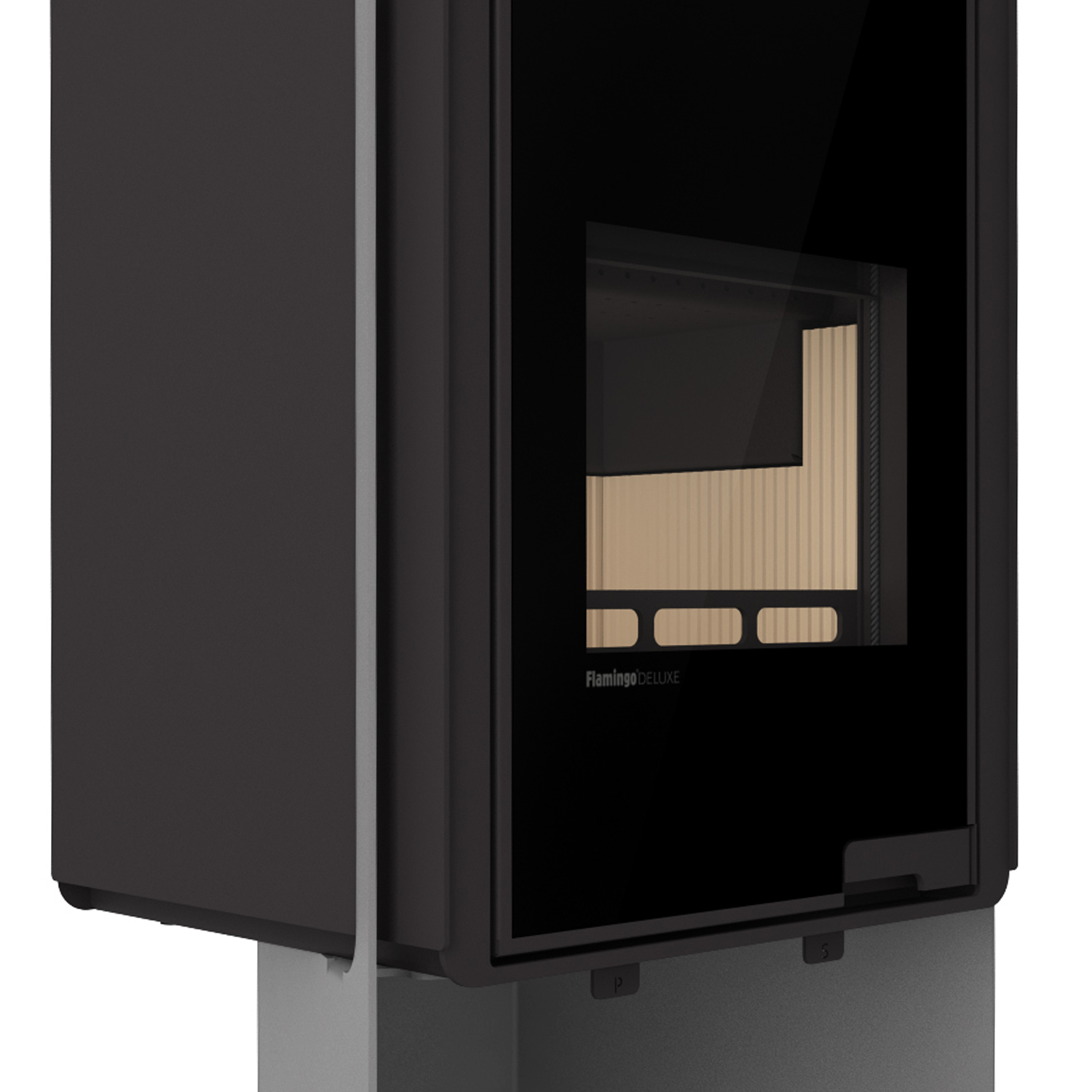 Poêle à bois HS Flamingo Deluxe Pulau Gris