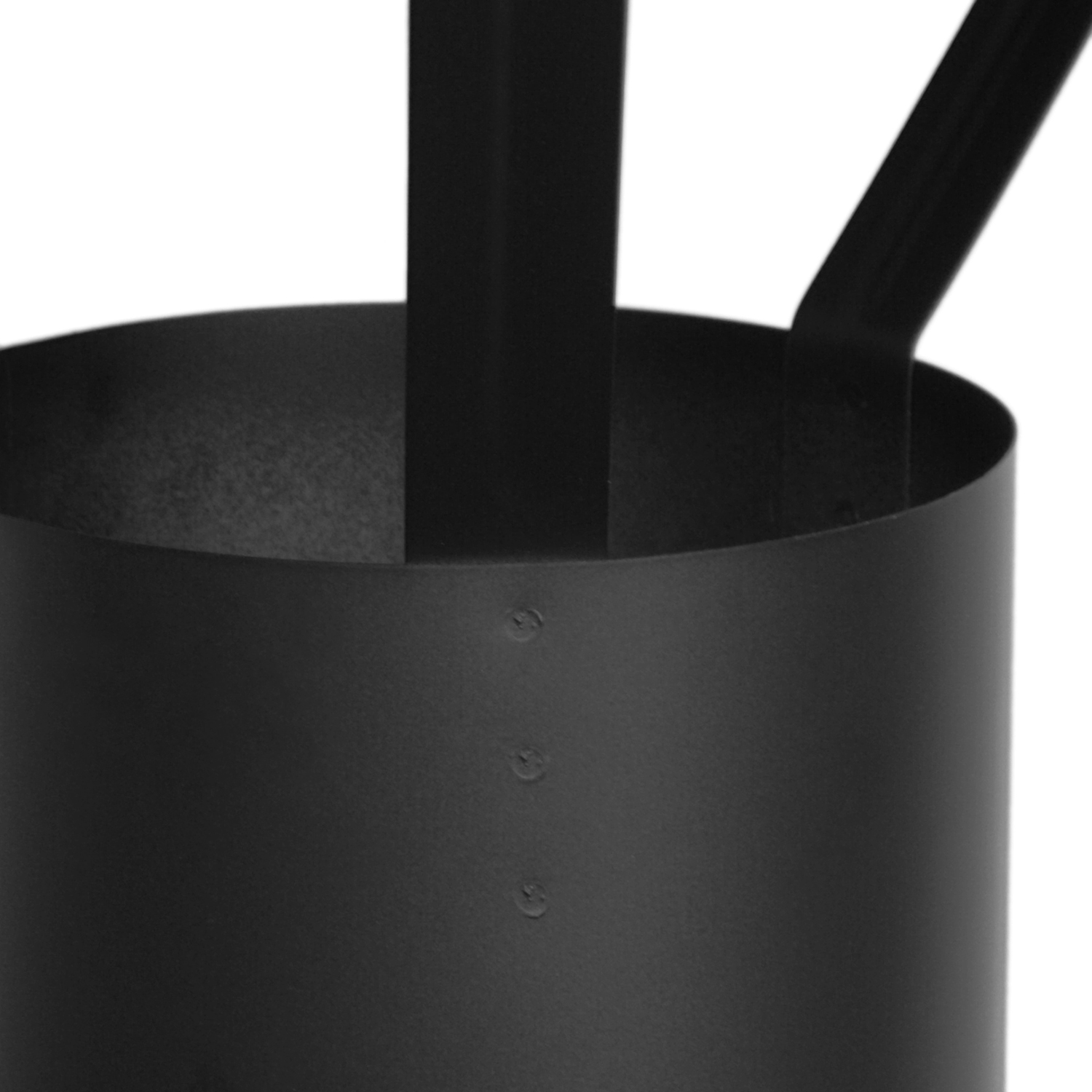 Raik Basic chapeau de pluie FAL 120mm EW noir pour tuyau de fumée / conduit de fumée