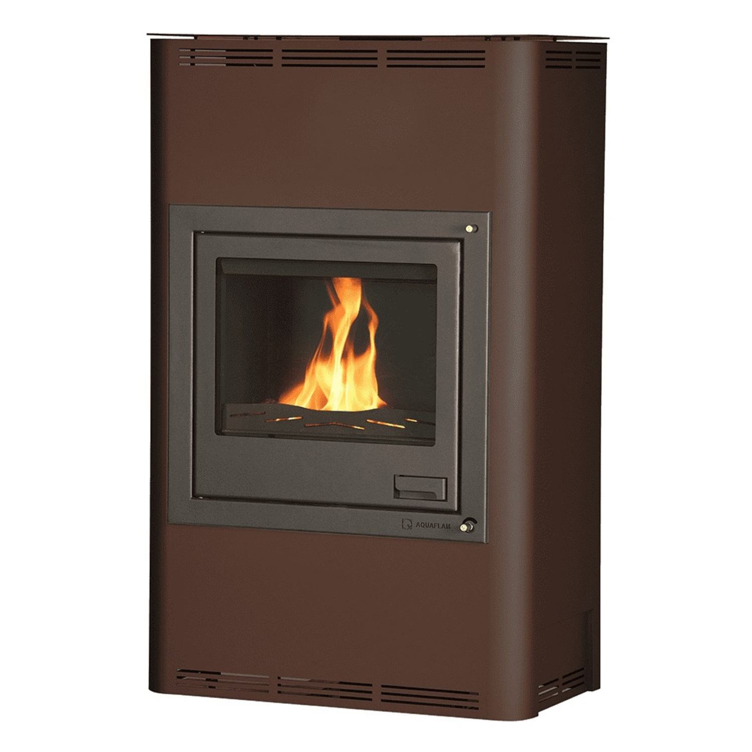 Aquaflam 25 Basic Poêle à bois hydro brun