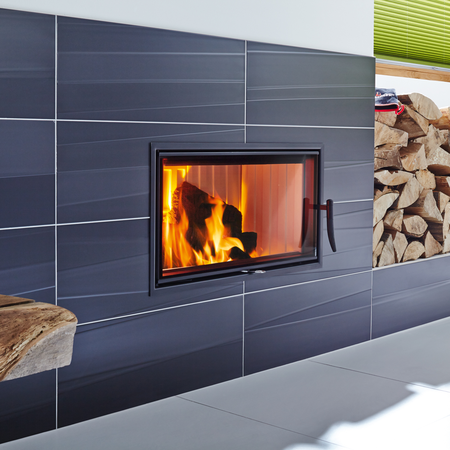 Spartherm Varia AS RLU insert de cheminée gauche