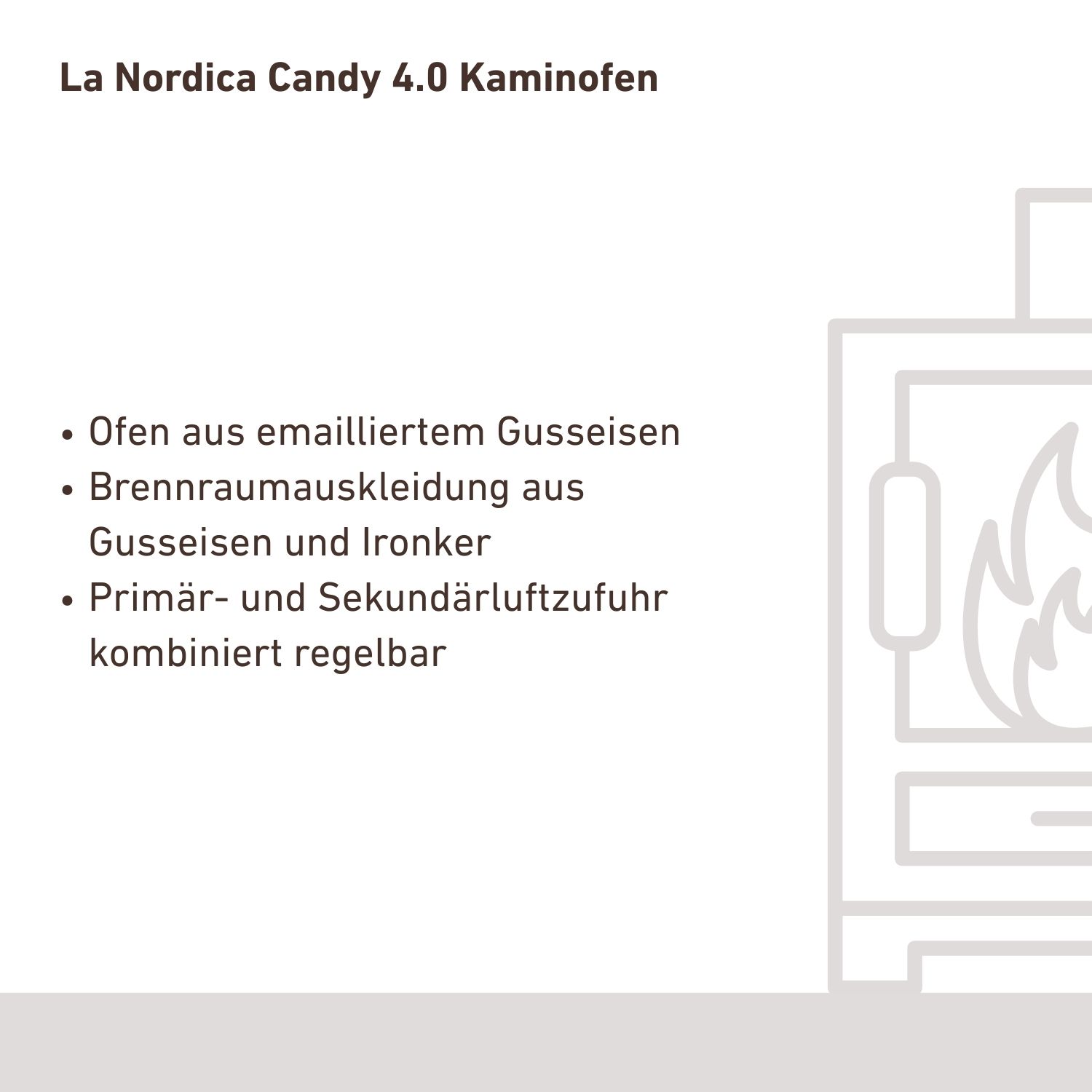 La Nordica Candy 4.0 poêle à bois