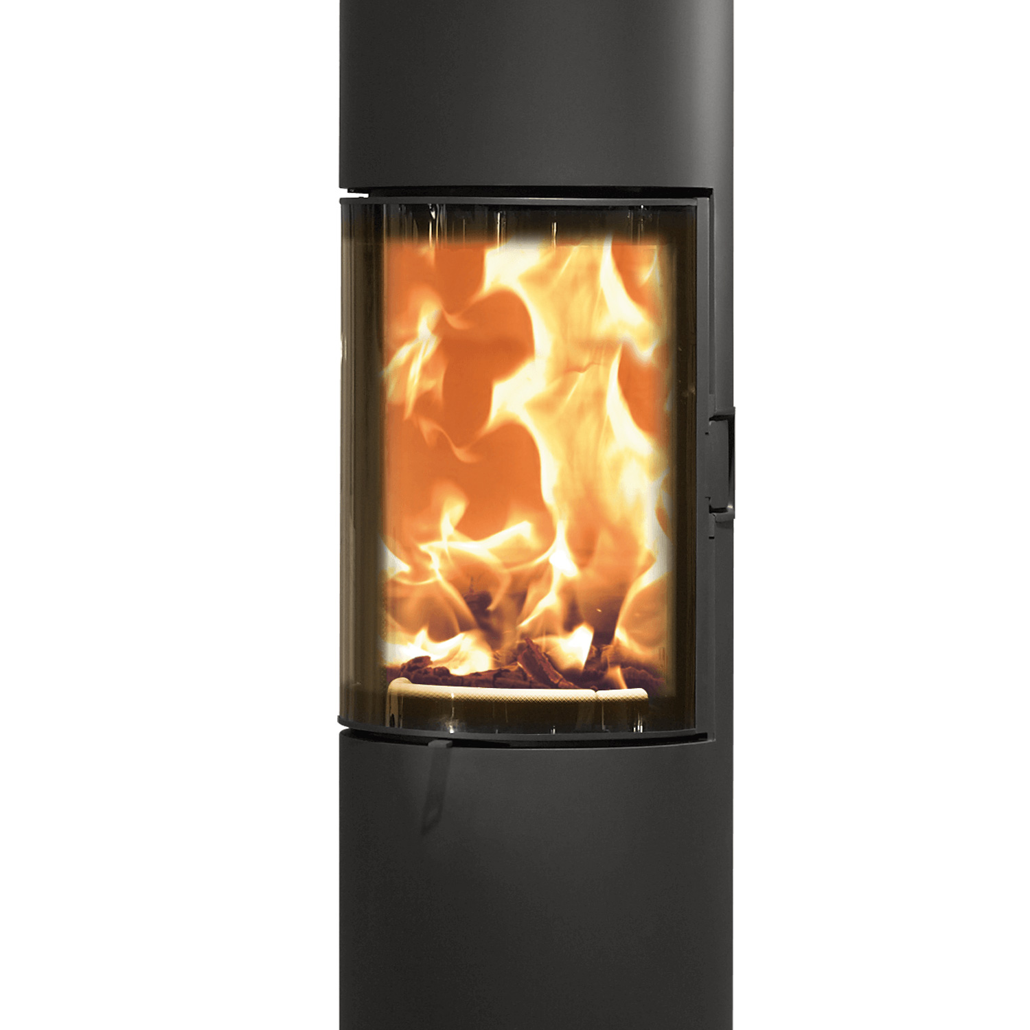 Austroflamm Stila 2.0 Poêle à bois en acier gris fonte
