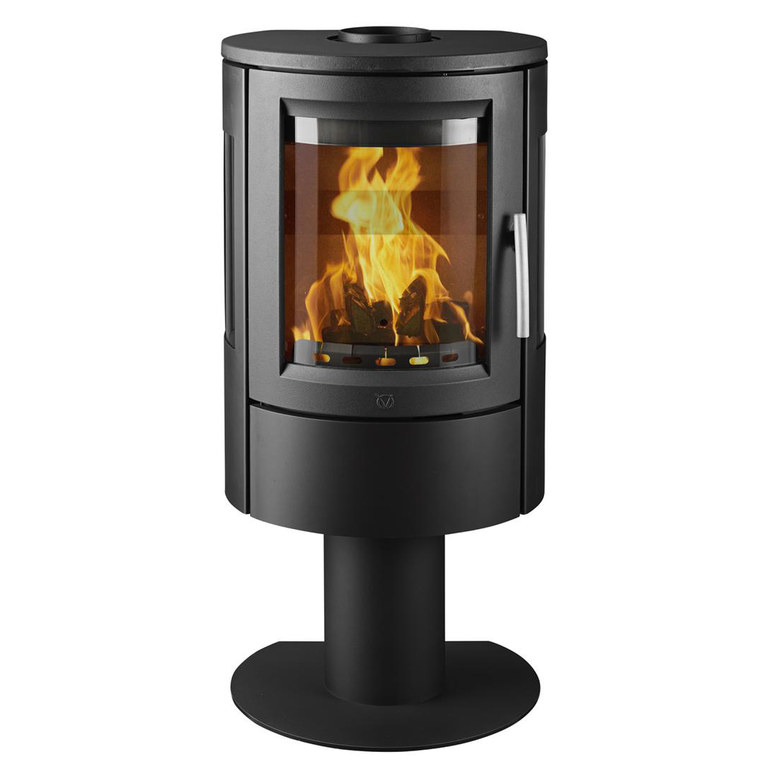 Varde Ovne Nice Air poêle à bois en acier noir