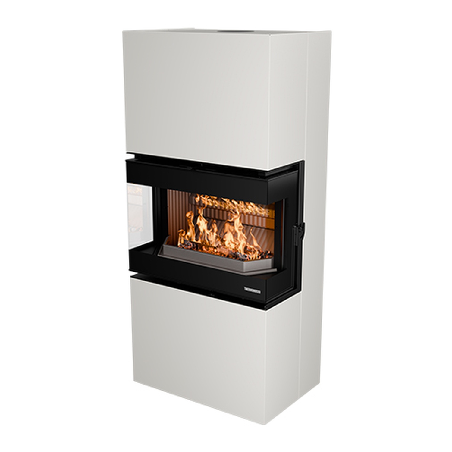 Thermorossi poêle à bois Trilogie blanc