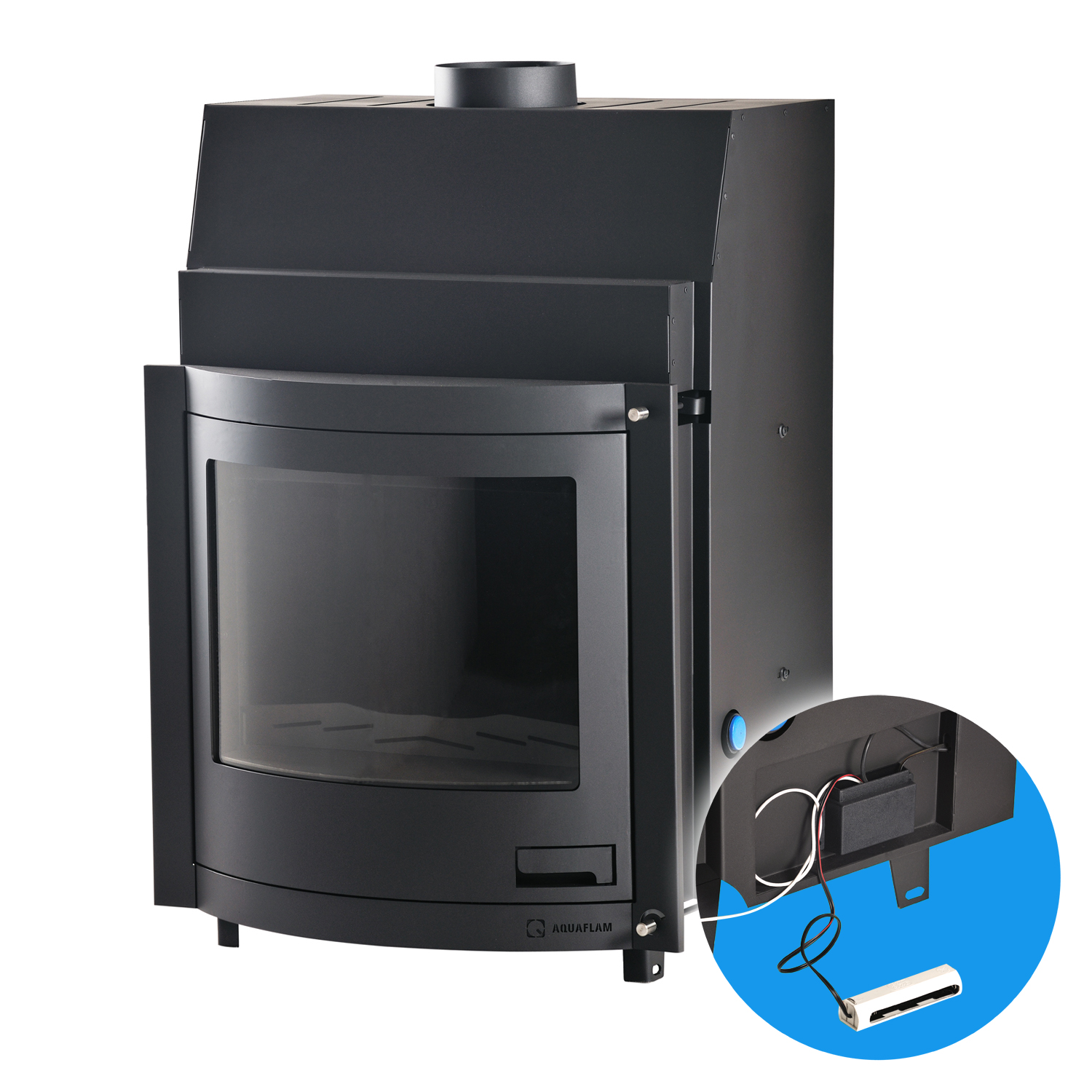 Aquaflam 25 Panorama Basic Insert de Cheminée à Eau